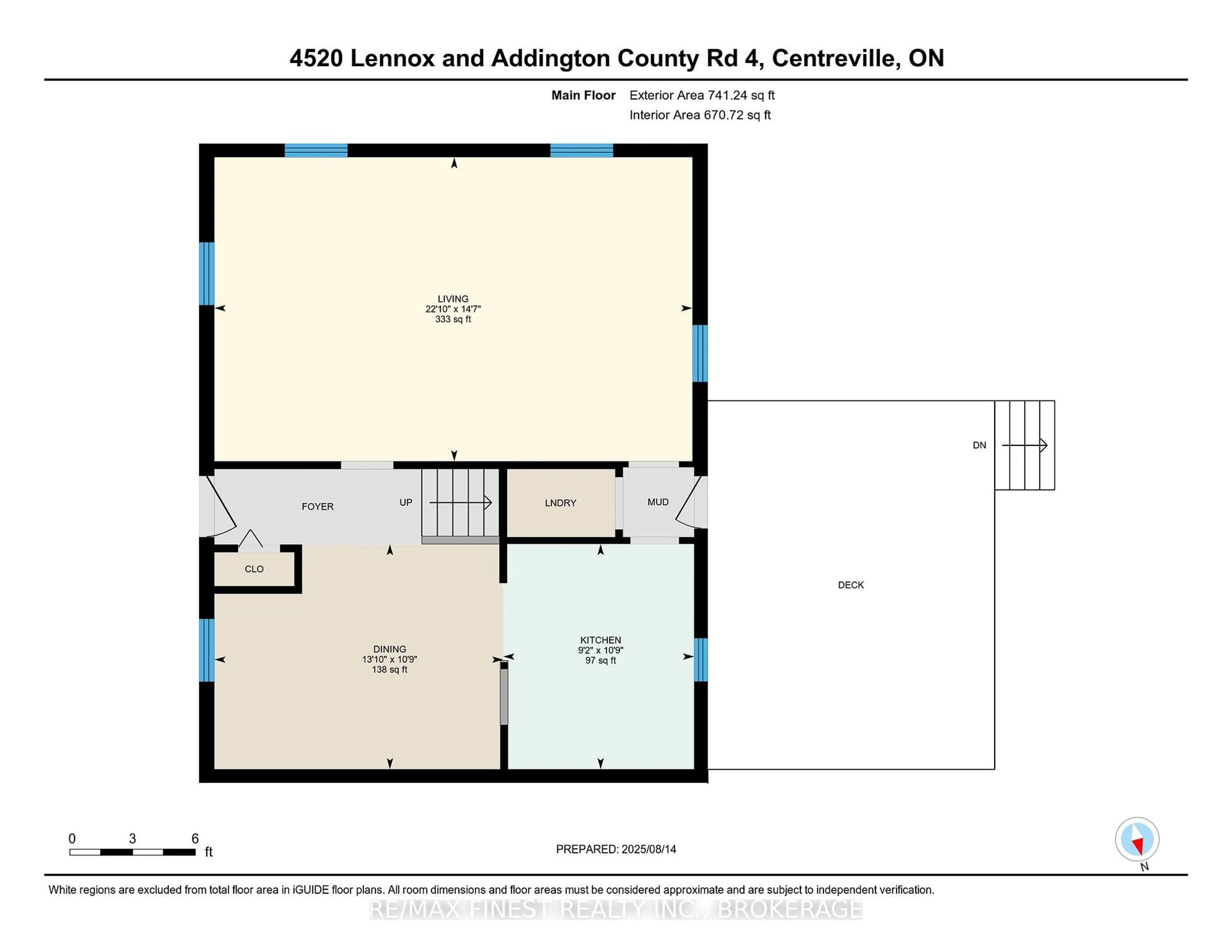 Floor plan for 4520 County Road 4, Stone Mills Ontario K0K 1N0