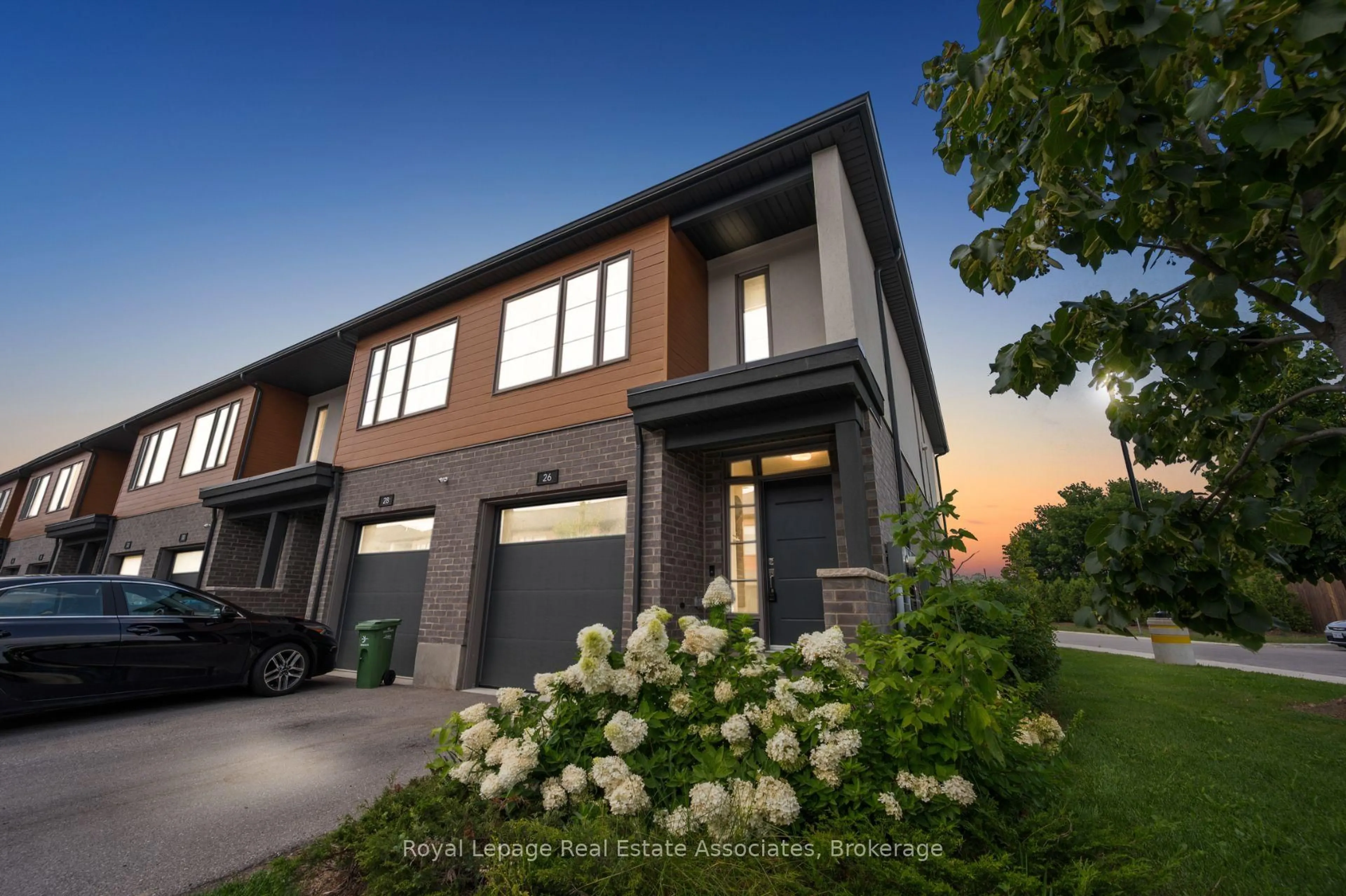 Home with brick exterior material, street for 26 Steele Cres, Guelph Ontario N1E 0S7