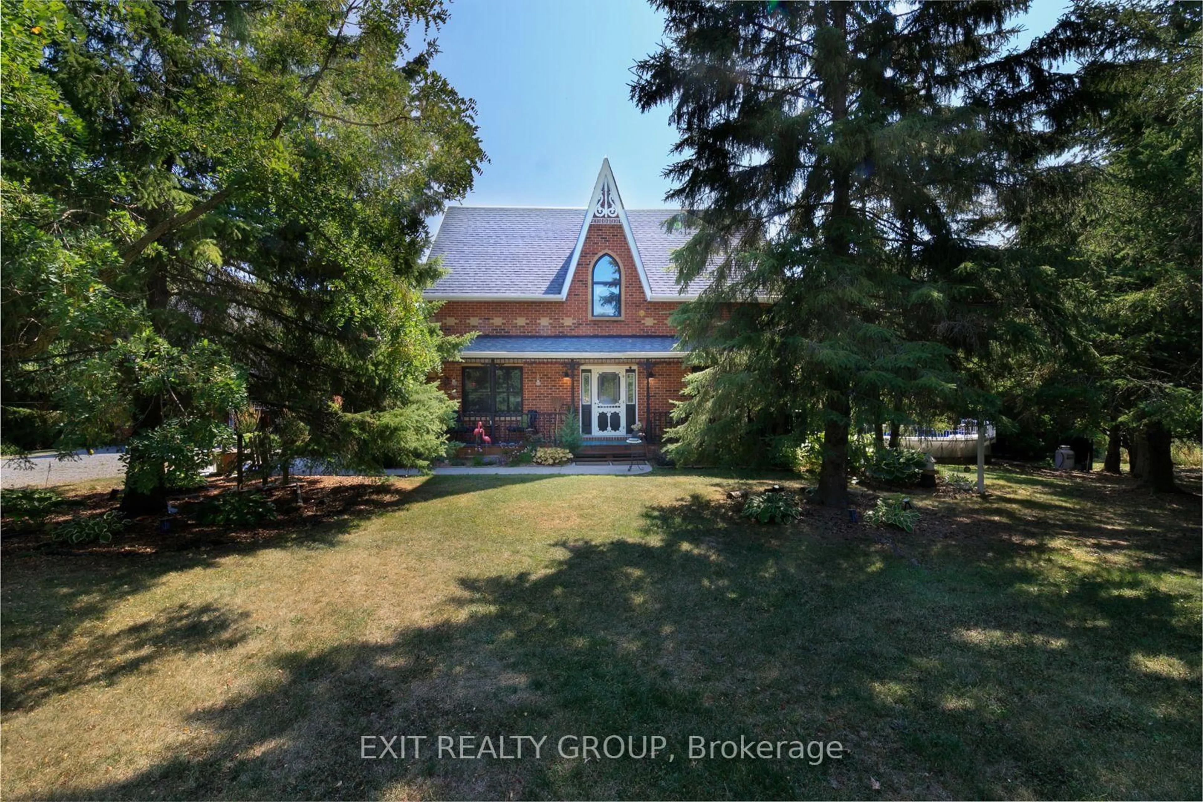 A pic from outside/outdoor area/front of a property/back of a property/a pic from drone, unknown for 208 Glen Ross Rd, Hastings Ontario K0K 2C0