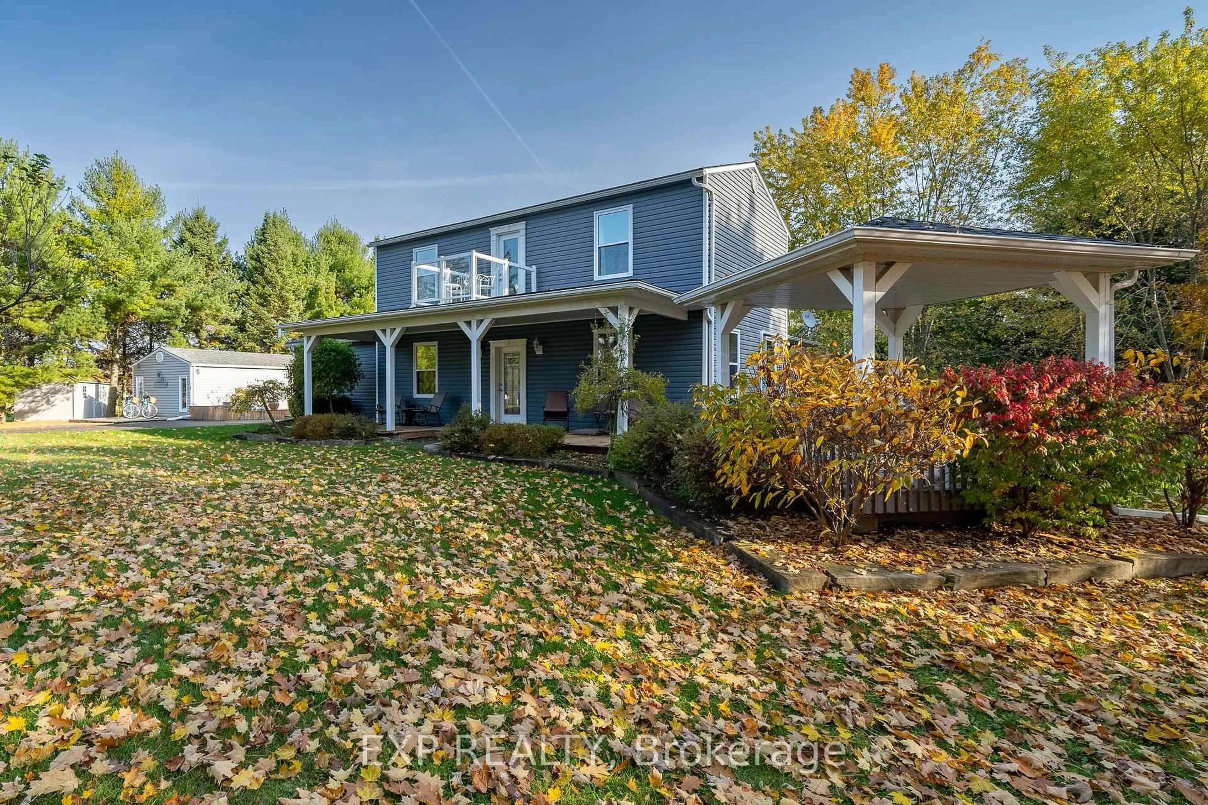A pic from outside/outdoor area/front of a property/back of a property/a pic from drone, water/lake/river/ocean view for 17682 Loyalist Pkwy, Prince Edward County Ontario K0K 3L0