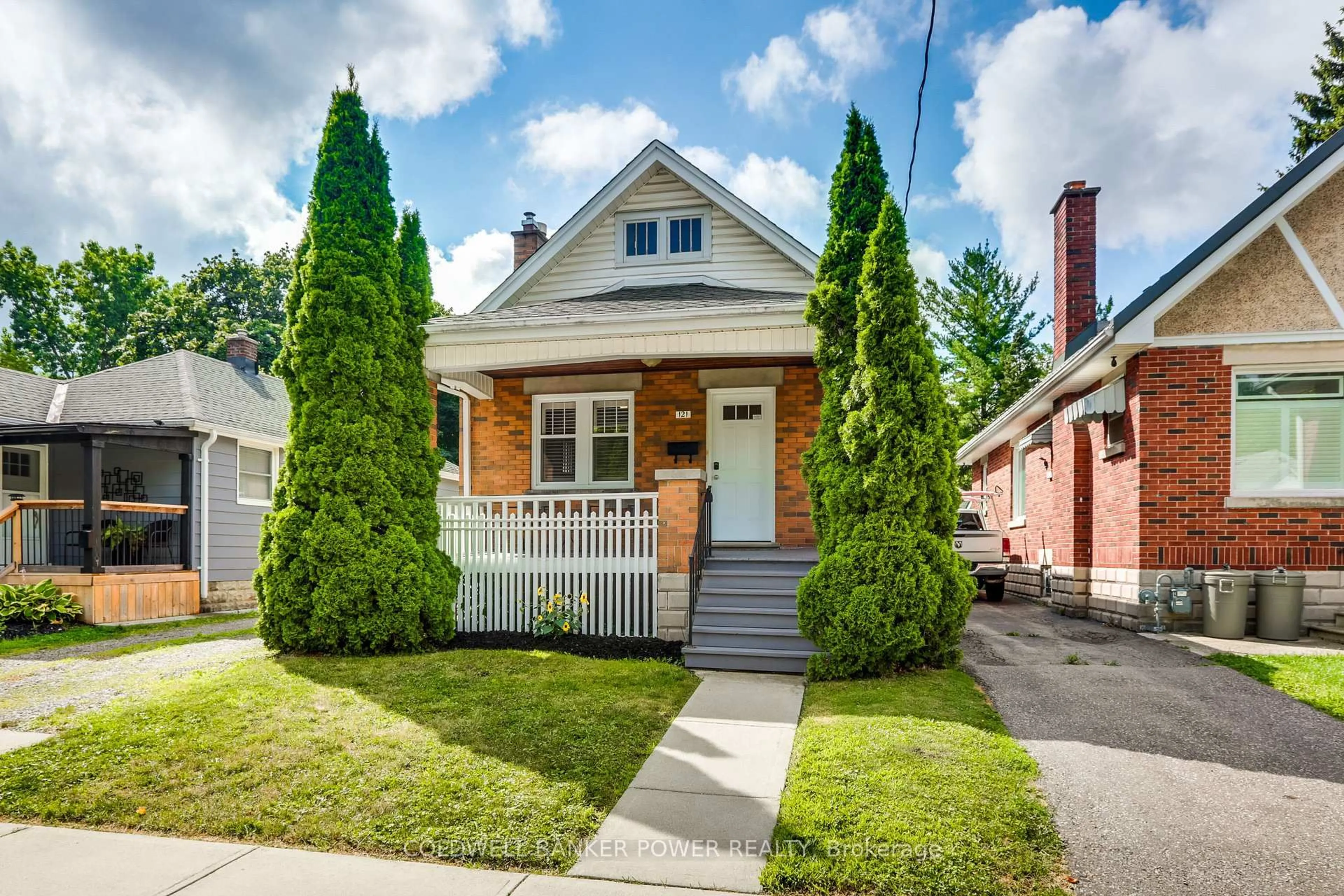 Home with brick exterior material, street for 121 Emery St, London South Ontario N6C 2C9