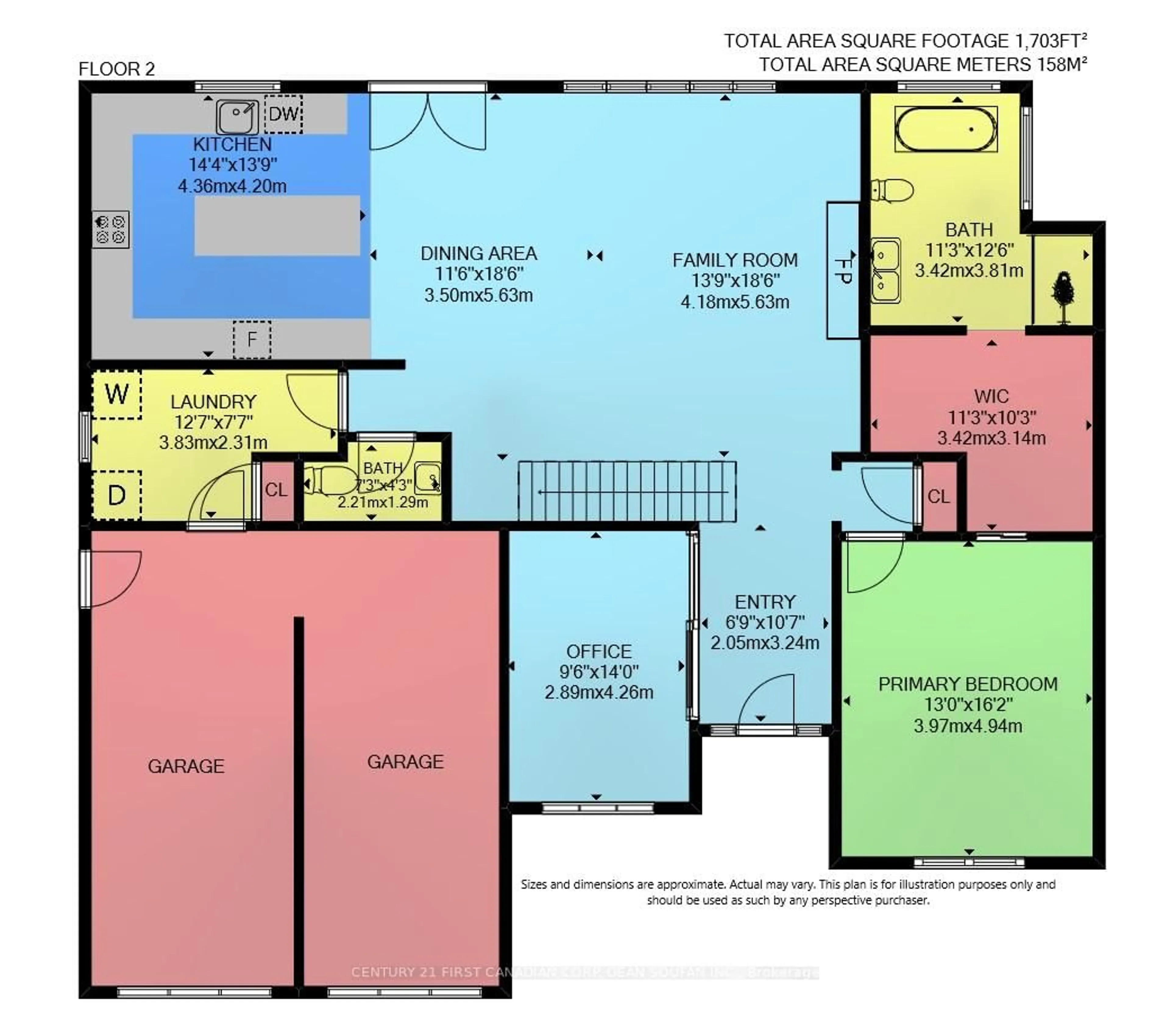 Floor plan for 405 Darcy Dr, Strathroy-Caradoc Ontario N7G 0A4