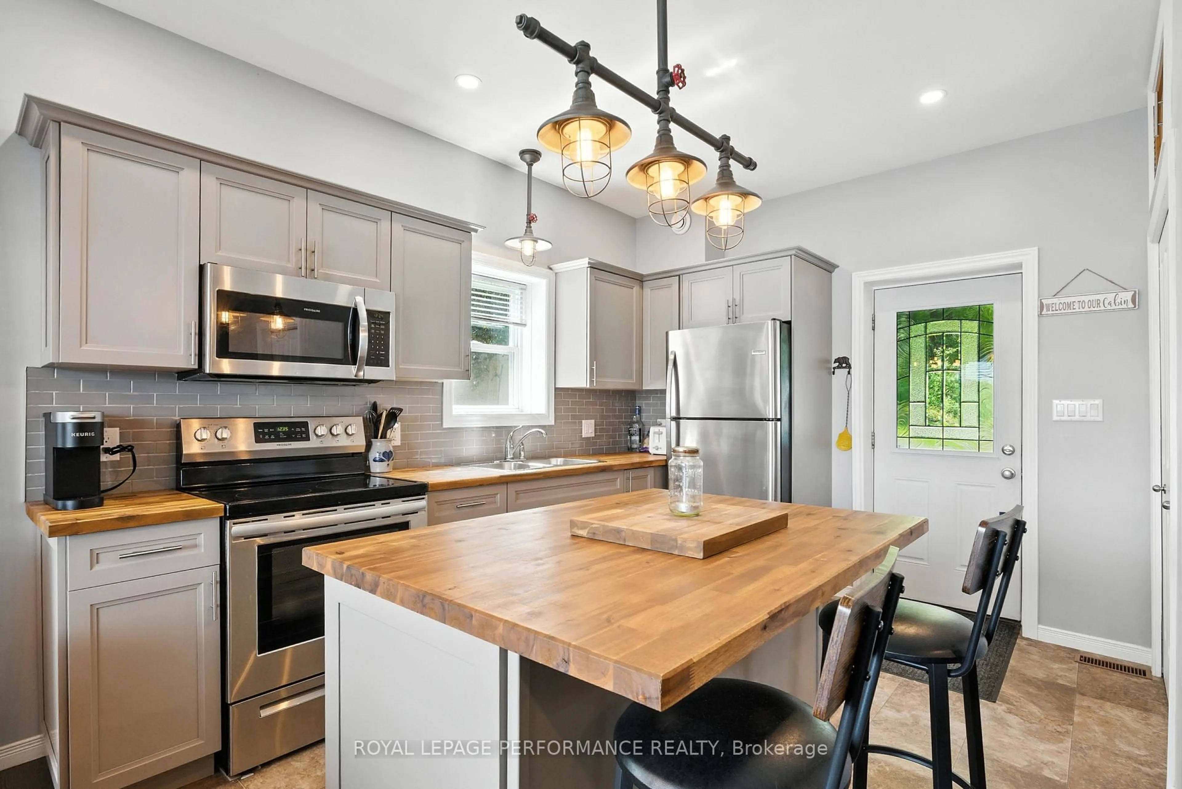 Open concept kitchen, unknown for 150 Rocky Rd, Blind River Ontario P0R 1B0