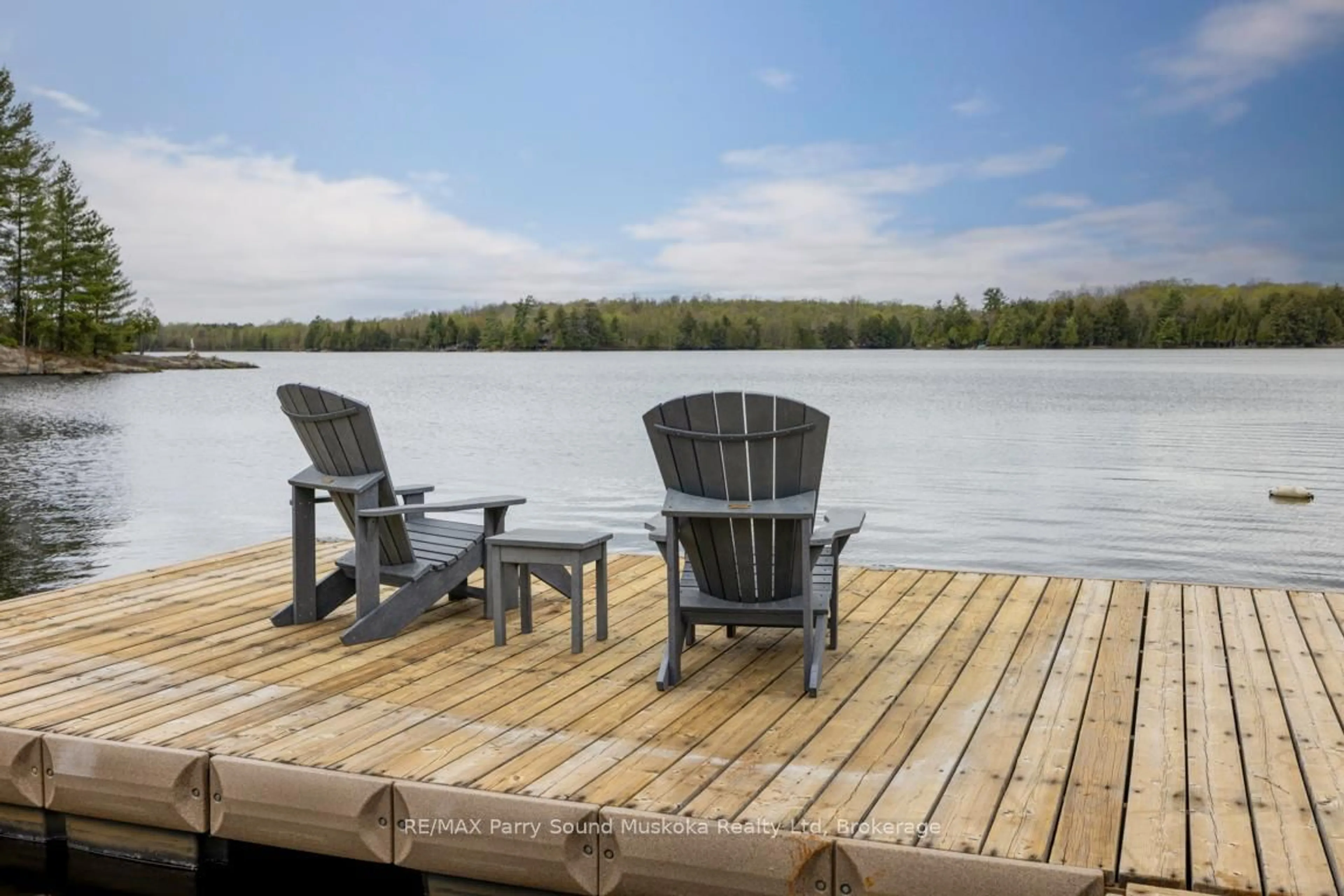 Patio, water/lake/river/ocean view for 179 MANITOU Dr, McKellar Ontario P2A 0B4