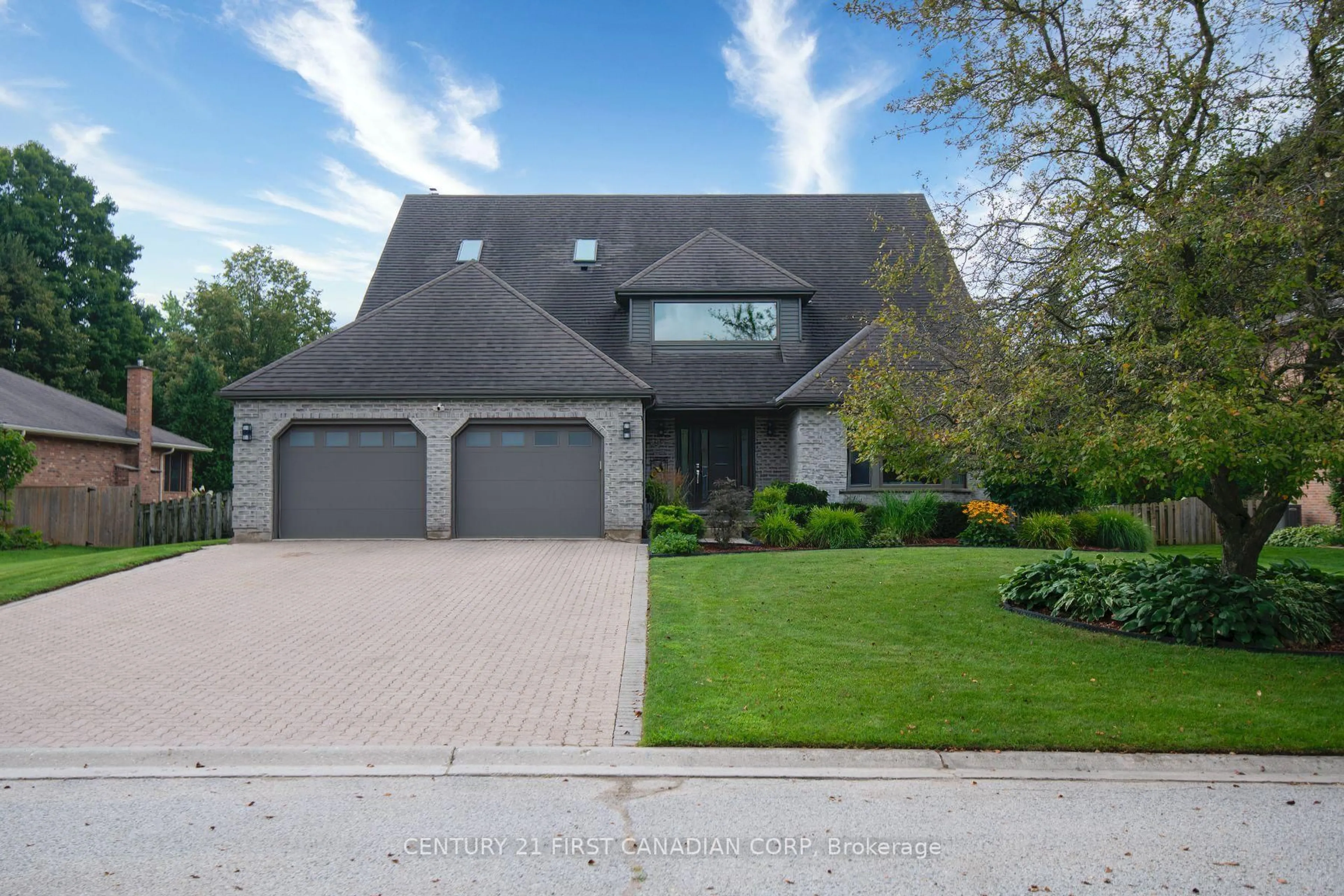 Home with brick exterior material, street for 6925 Lambeth Walk, London South Ontario N6P 1A5