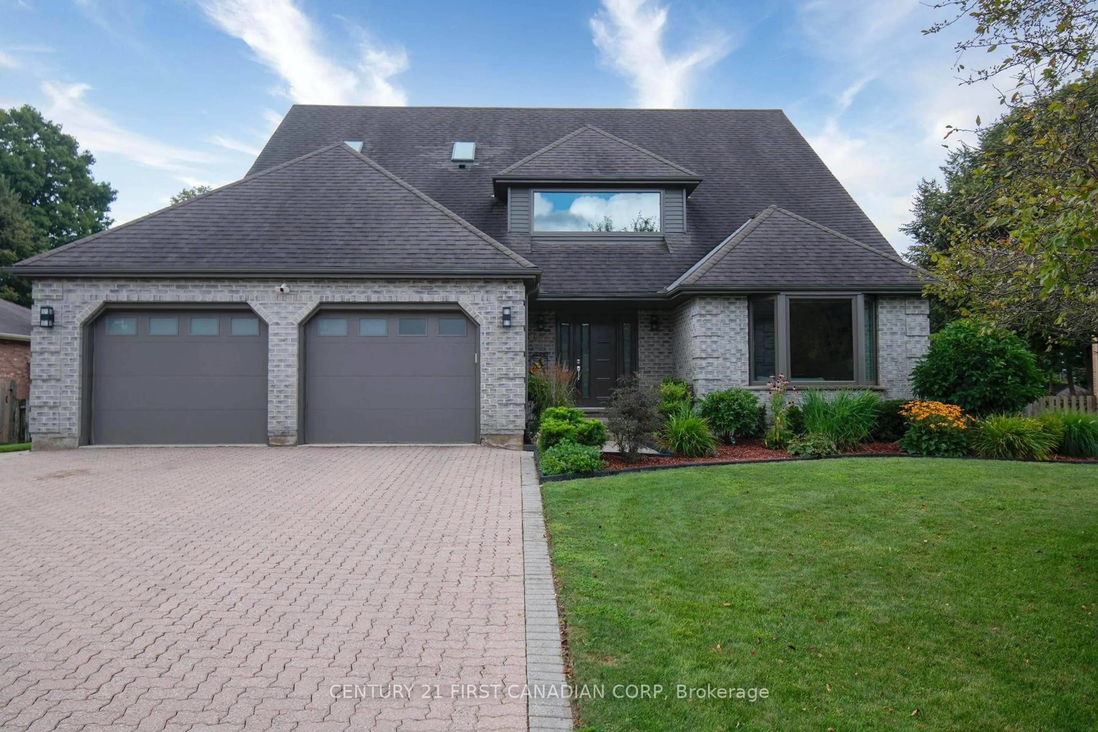 Home with brick exterior material, street for 6925 Lambeth Walk, London South Ontario N6P 1A5