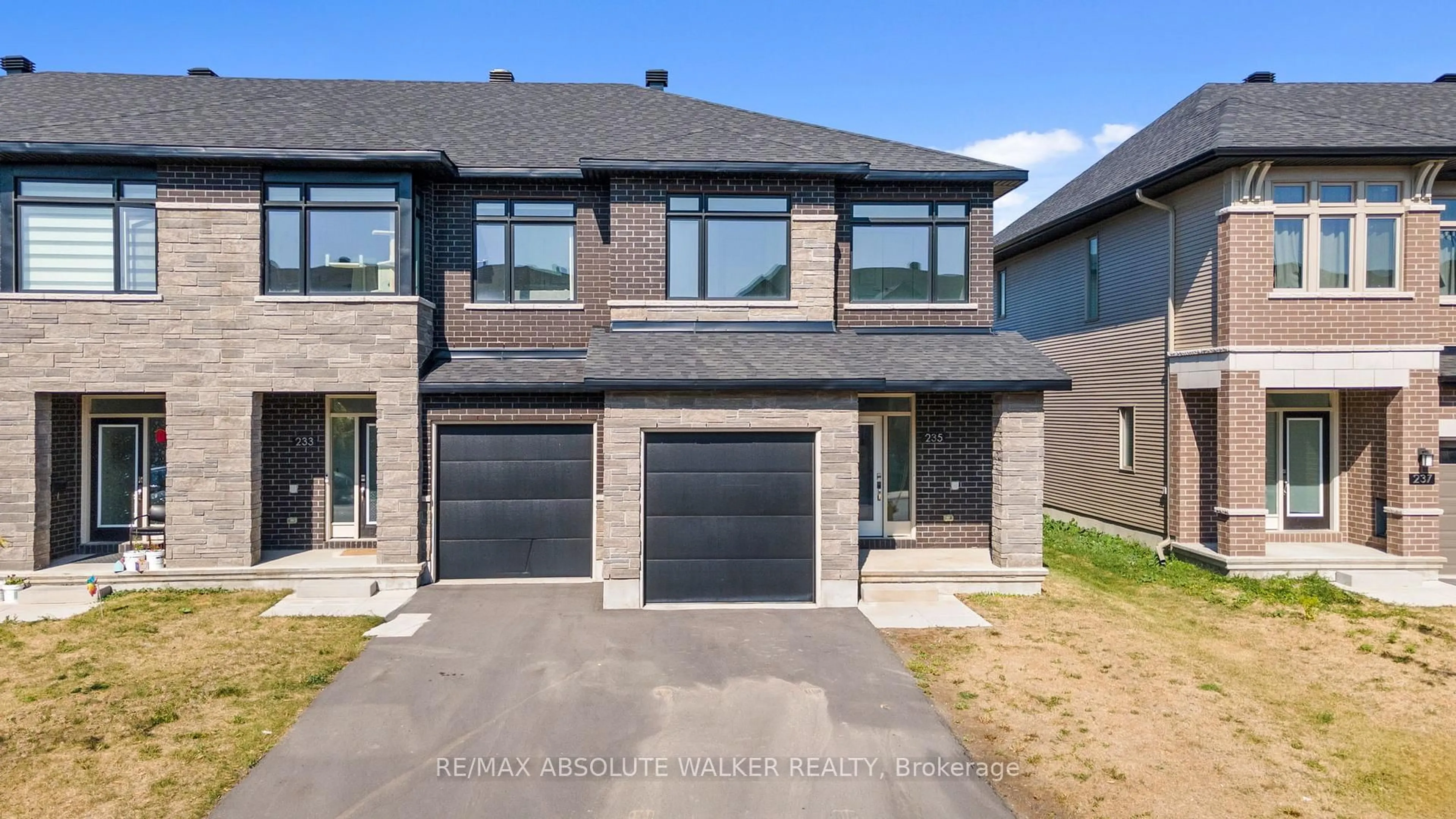 Home with brick exterior material, street for 235 Finsbury Ave, Ottawa Ontario K2S 2Y2