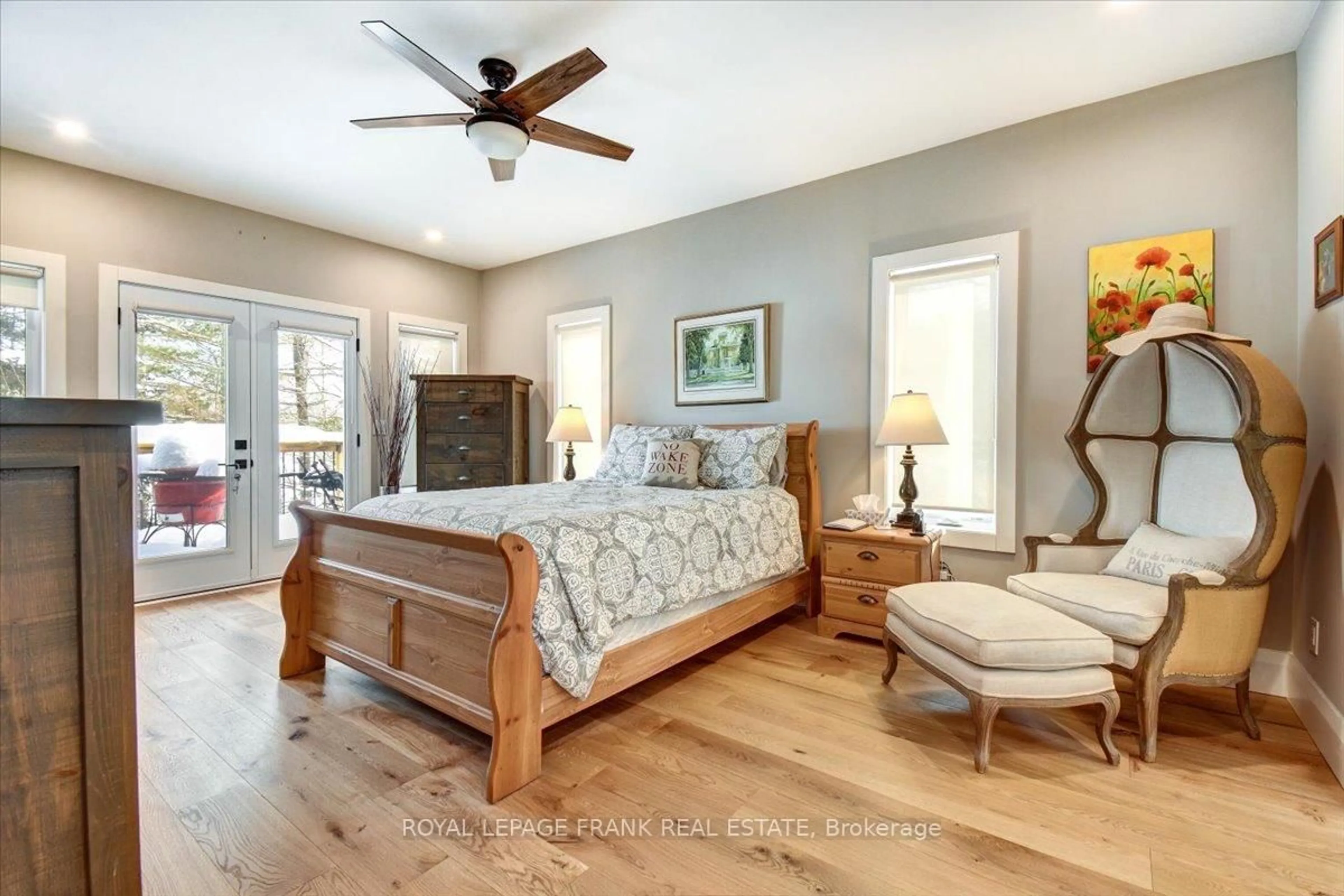 Bedroom with bed, unknown for 355 West Diamond Lake Rd, Haliburton Ontario K0L 2A0