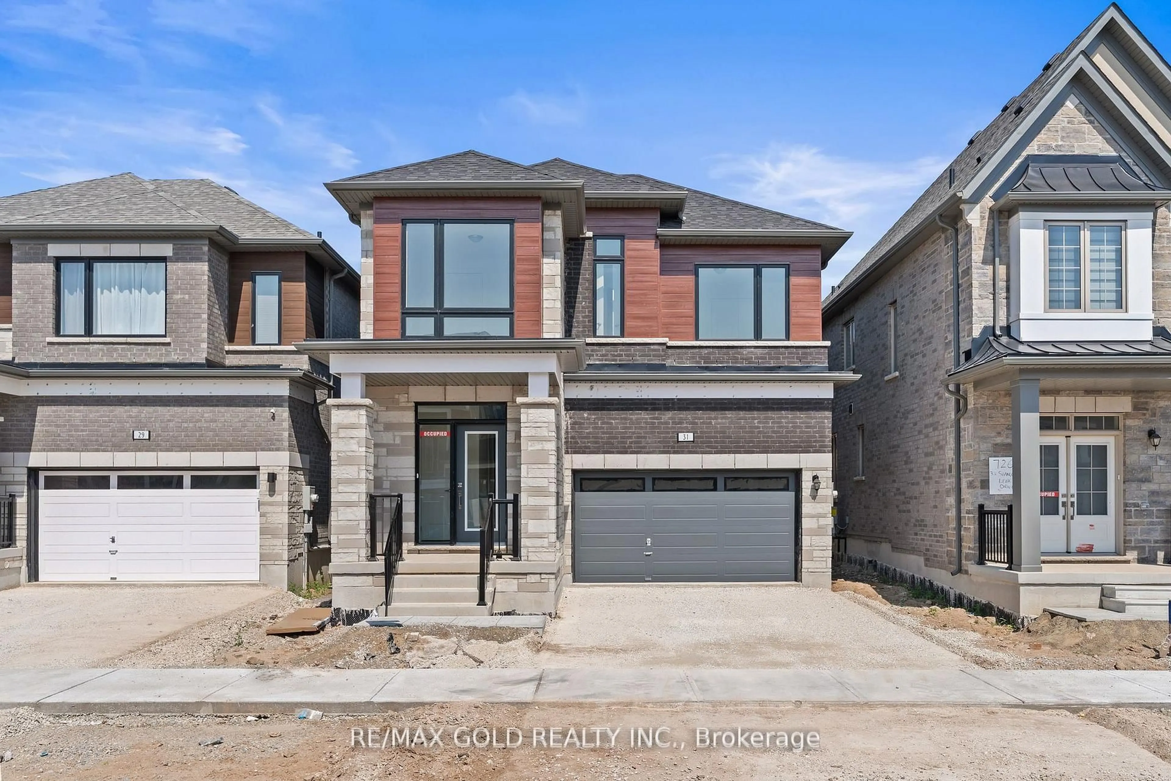 Home with brick exterior material, street for 31 Stanley Leitch Dr, Erin Ontario N0B 1T0