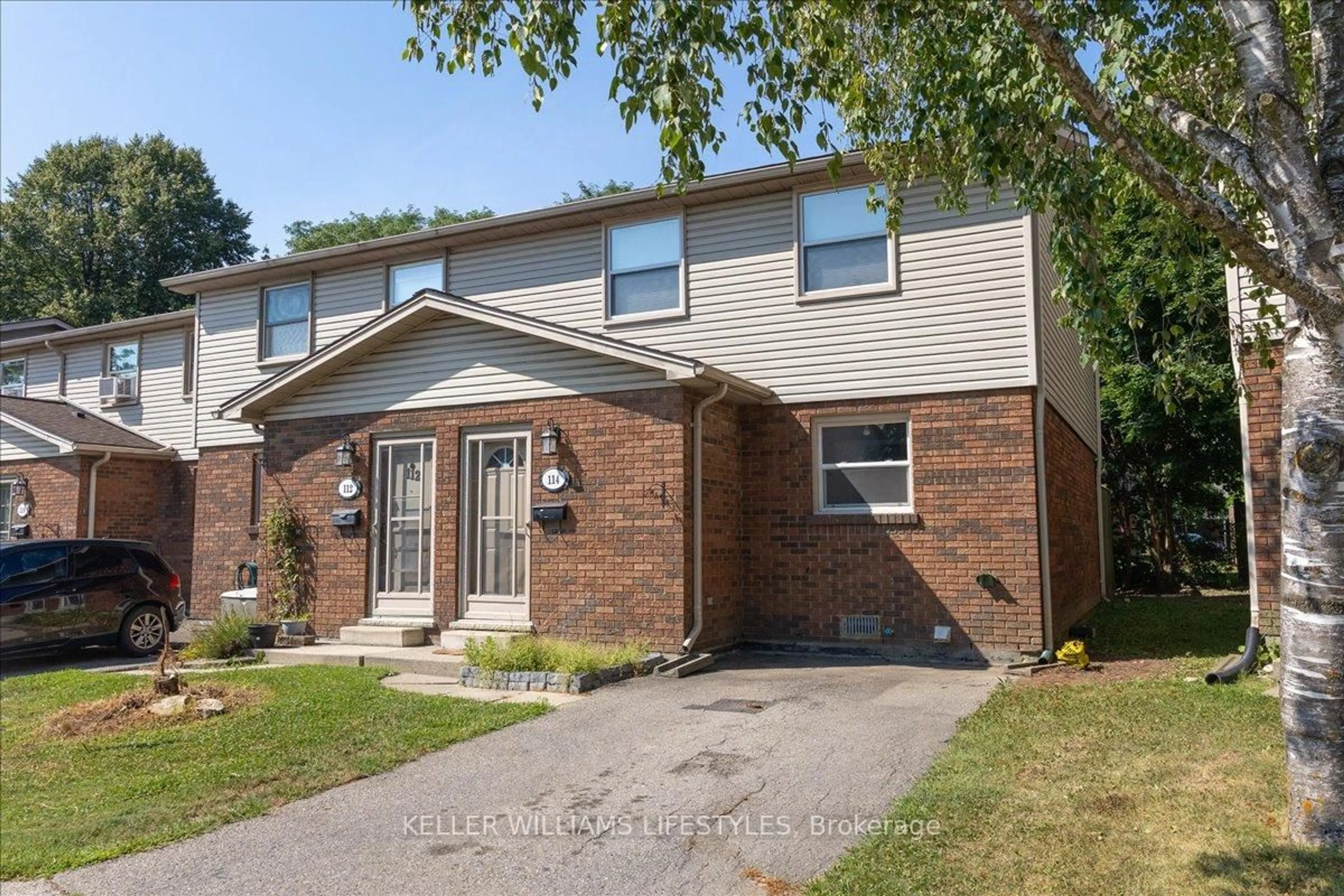 Home with brick exterior material, street for 1330 JALNA Blvd #114, London South Ontario N6E 2H7