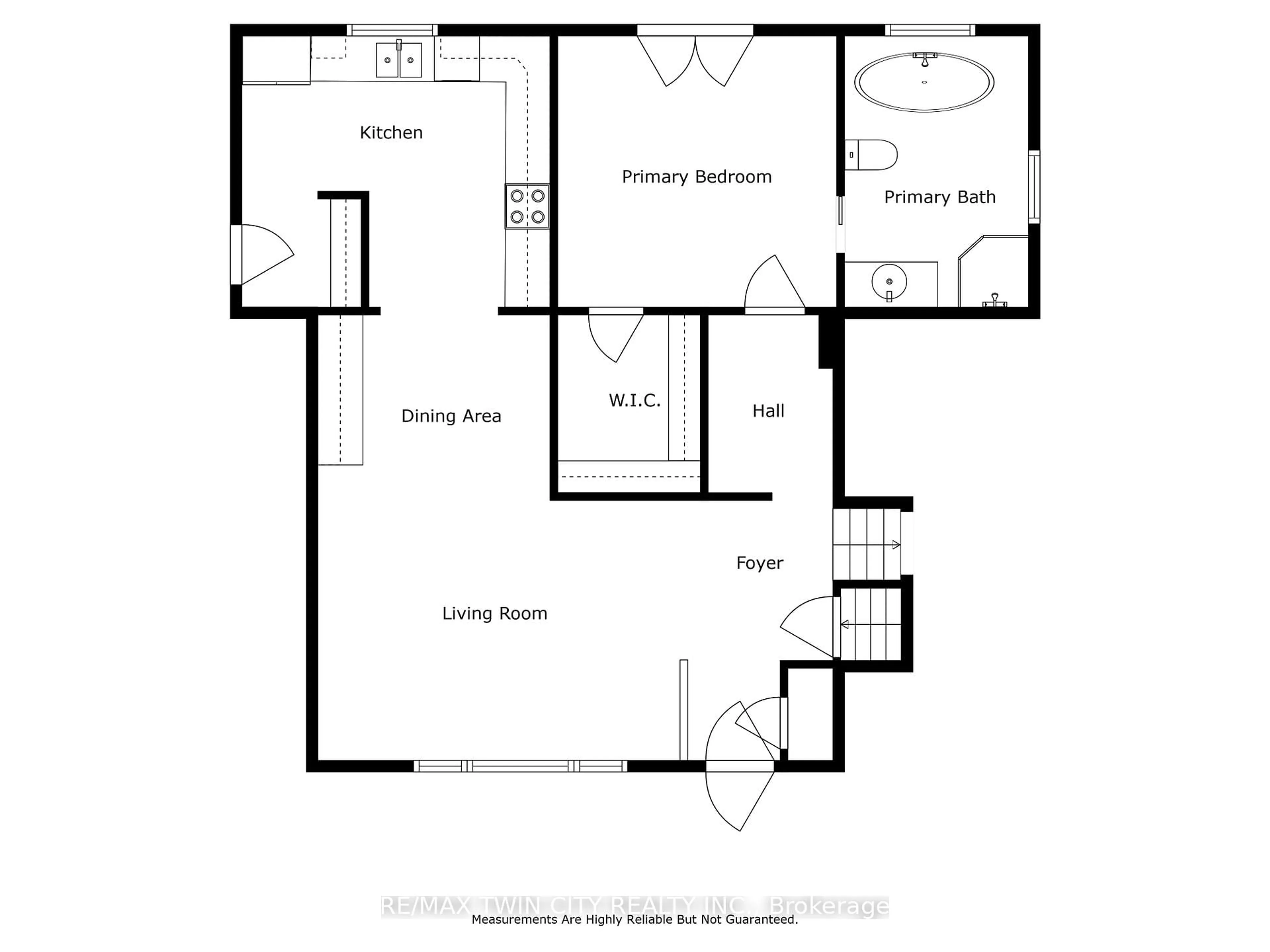 Floor plan for 58 Kinnard Rd, Brantford Ontario N3T 1P9