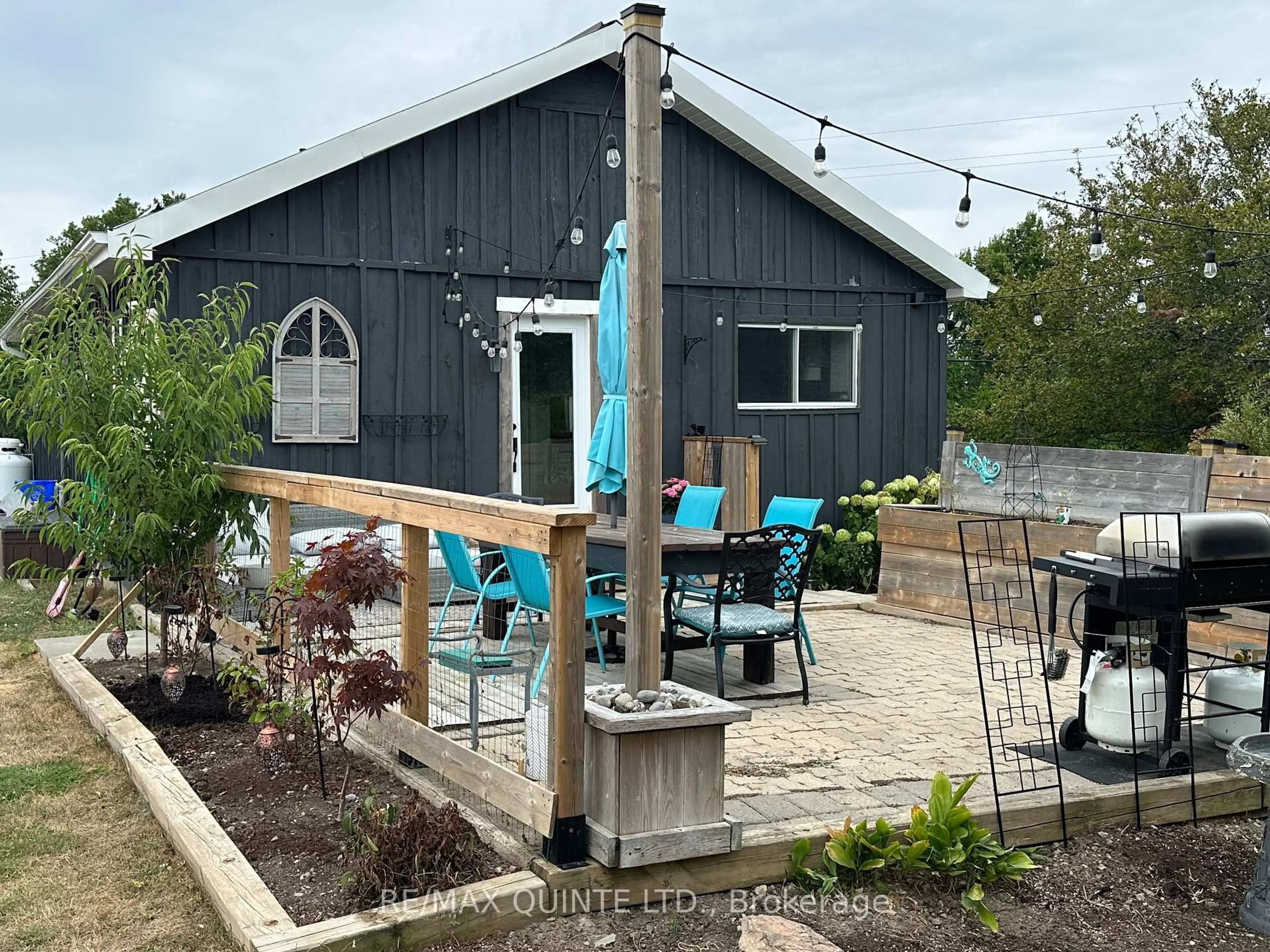Patio, street for 12075 Loyalist Pkwy, Prince Edward County Ontario K0K 2T0