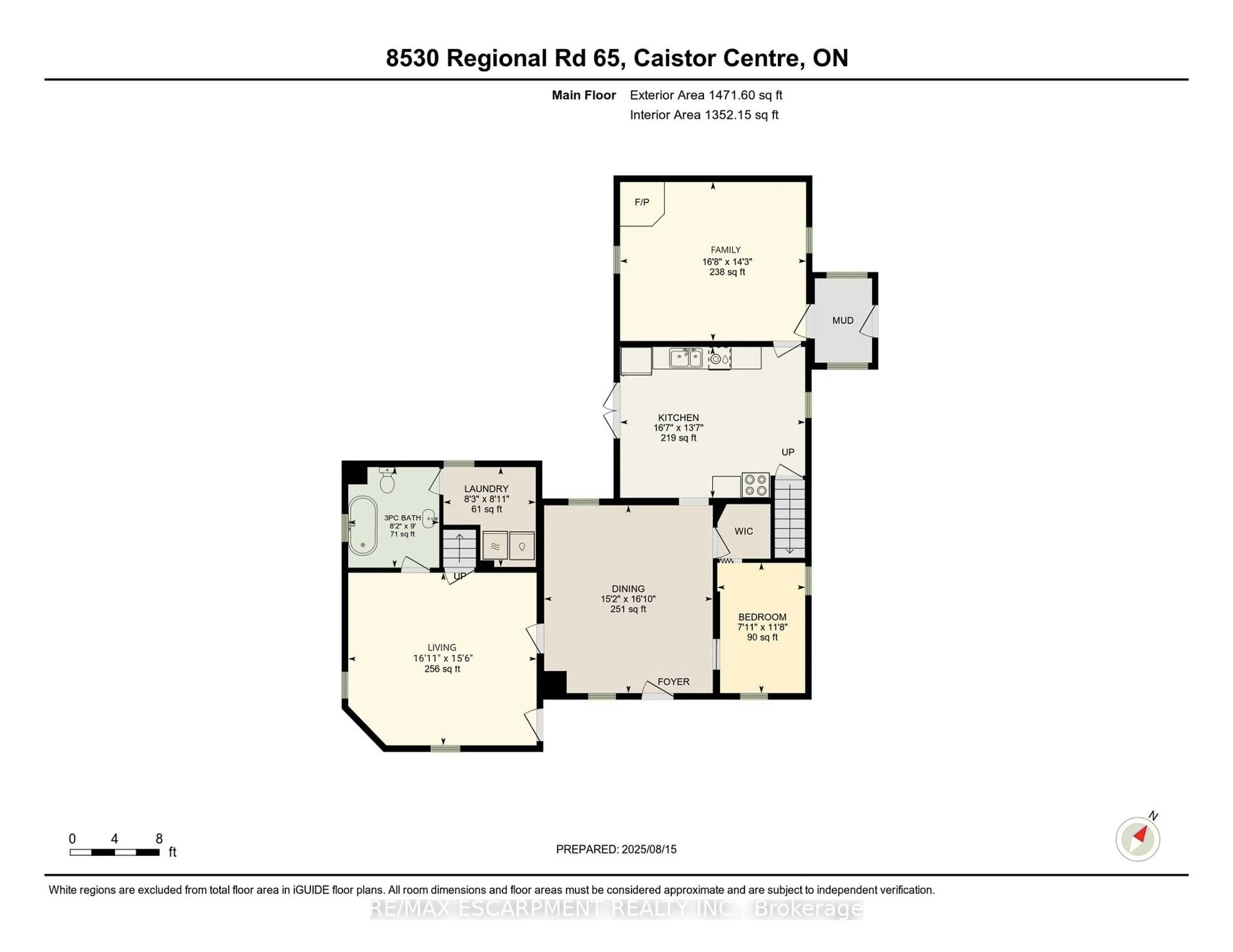 Floor plan for 8530 Regional Road 65, West Lincoln Ontario L0R 1E0