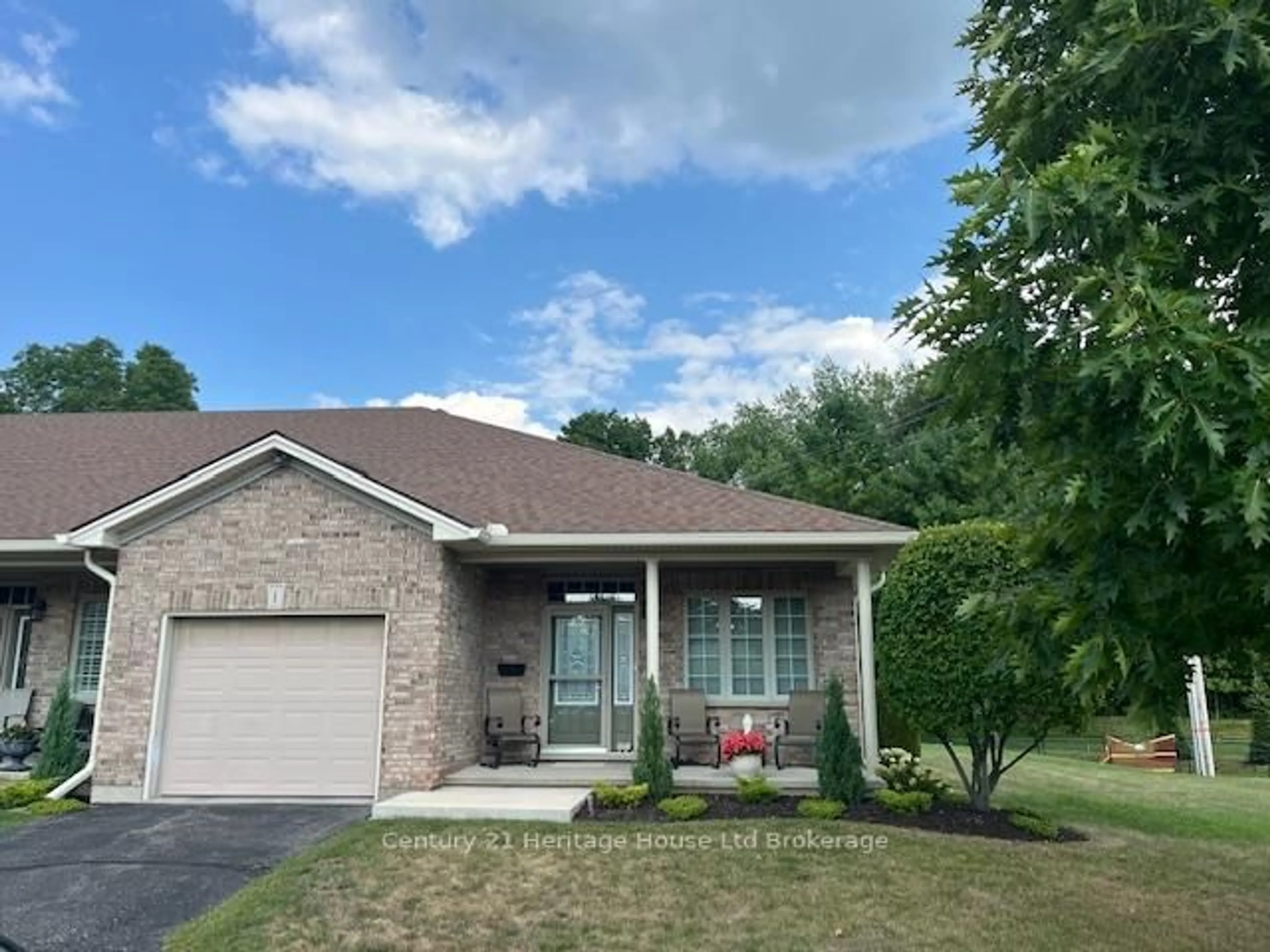 Home with brick exterior material, street for 21 Balazs Crt #1, Tillsonburg Ontario N4G 5W6
