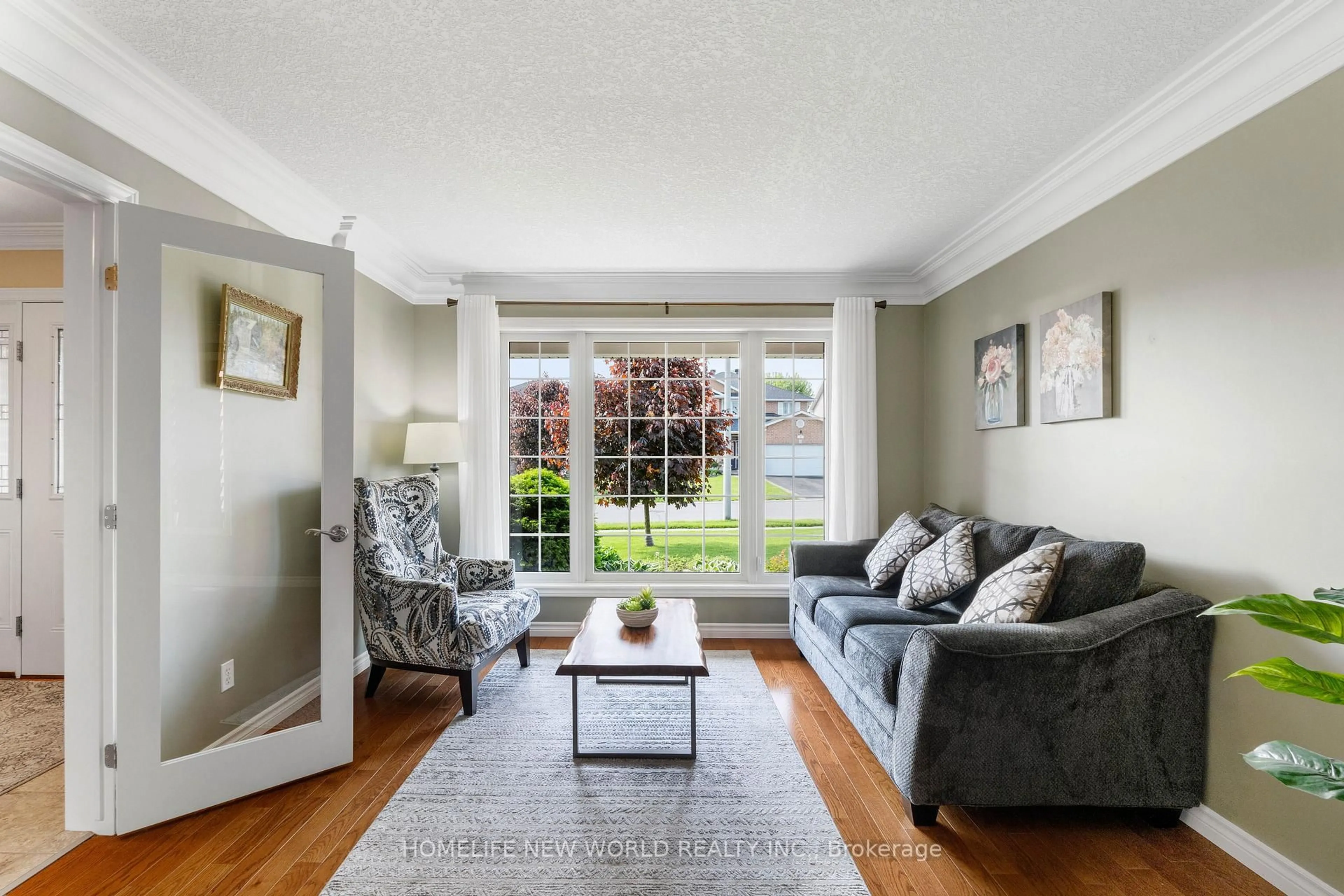 Living room with furniture, unknown for 24 Kipling Dr, Belleville Ontario K8N 0C9