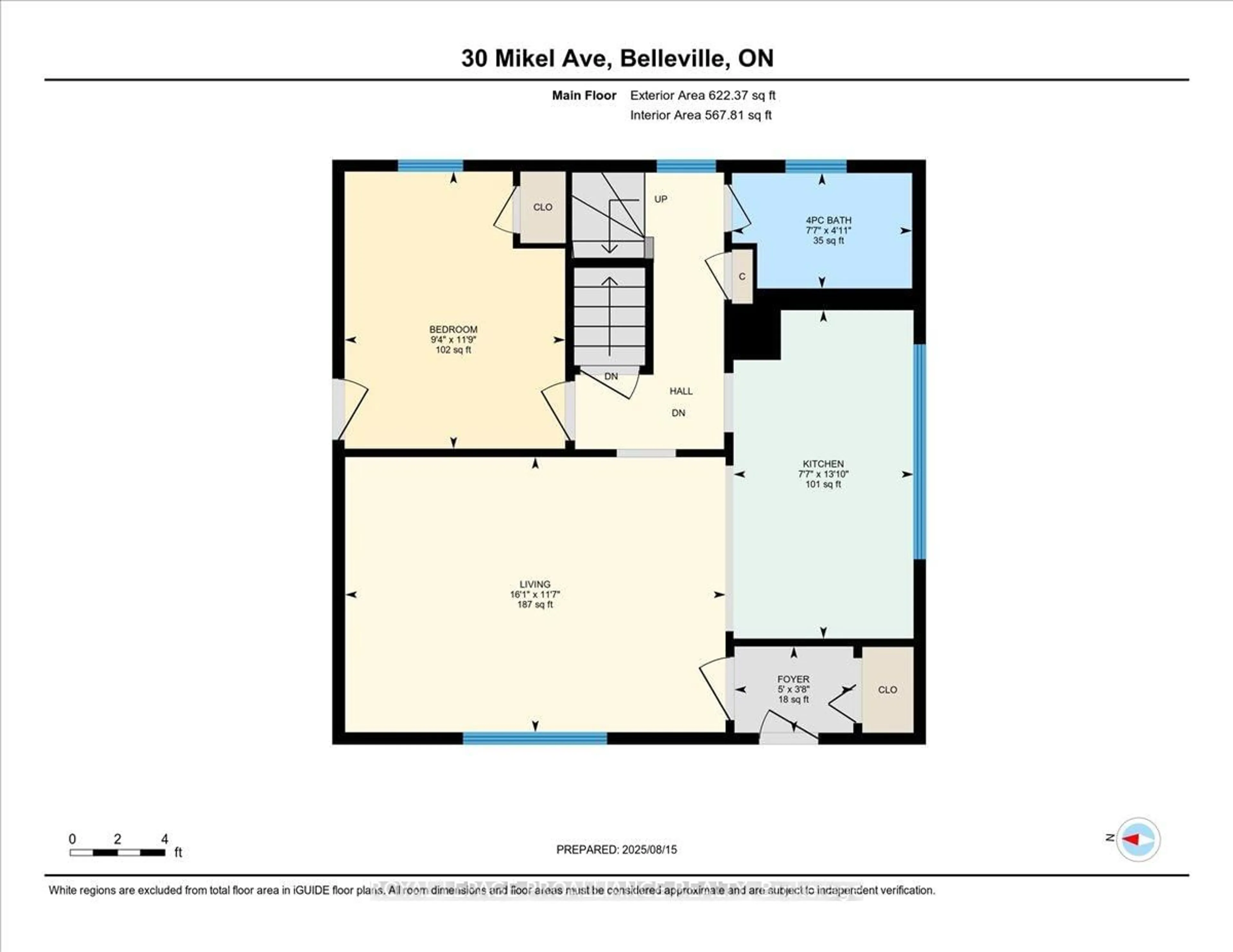 Floor plan for 30 Mikel Ave, Belleville Ontario K8N 2J2