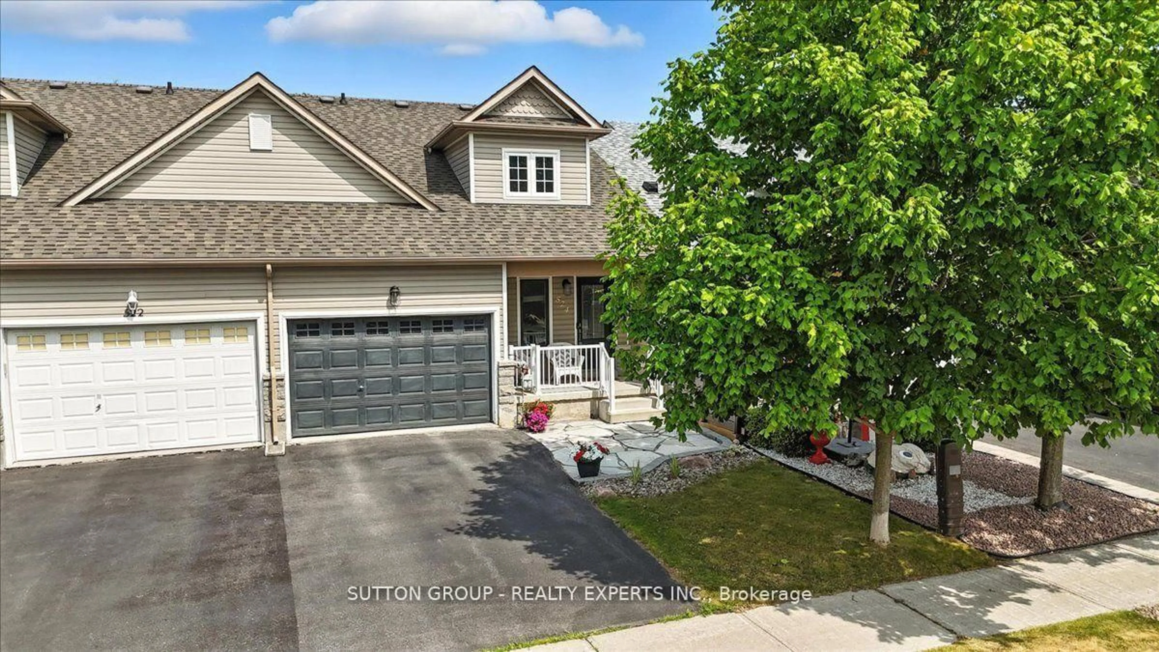 A pic from outside/outdoor area/front of a property/back of a property/a pic from drone, street for 524 Garbutt Terr, Peterborough North Ontario K9H 7S8