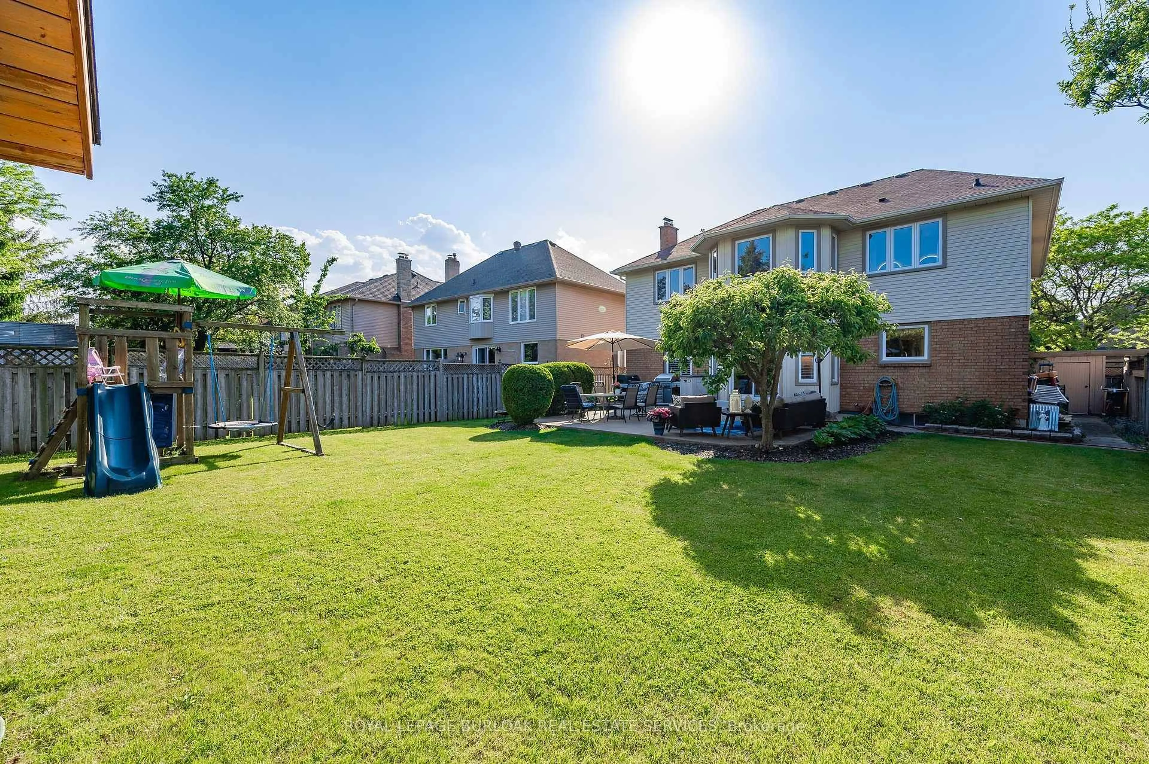 A pic from outside/outdoor area/front of a property/back of a property/a pic from drone, street for 40 Springfield Blvd, Hamilton Ontario L9K 1H8