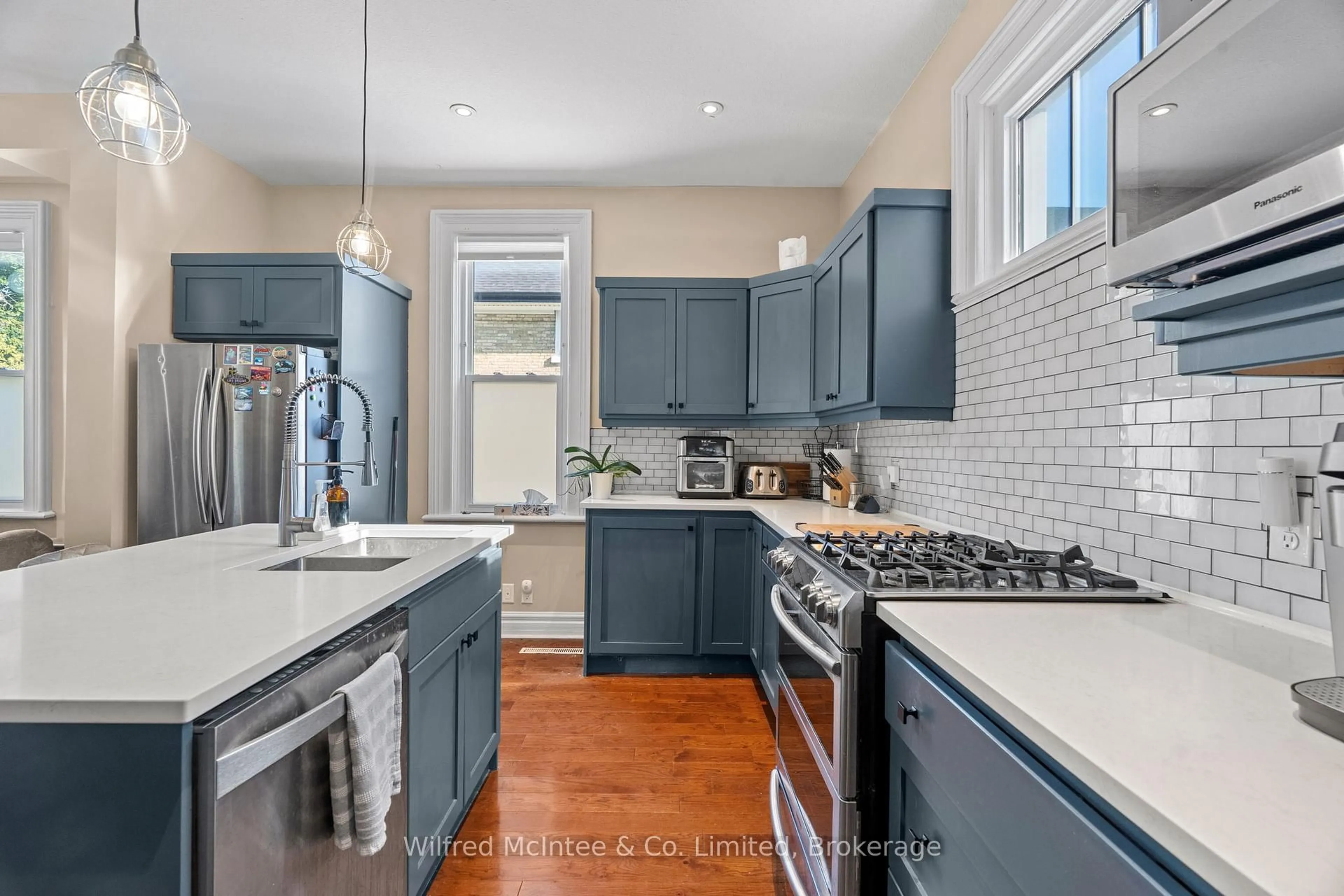 Open concept kitchen, ceramic/tile floor for 236 Andrew St, South Huron Ontario N0M 1S1