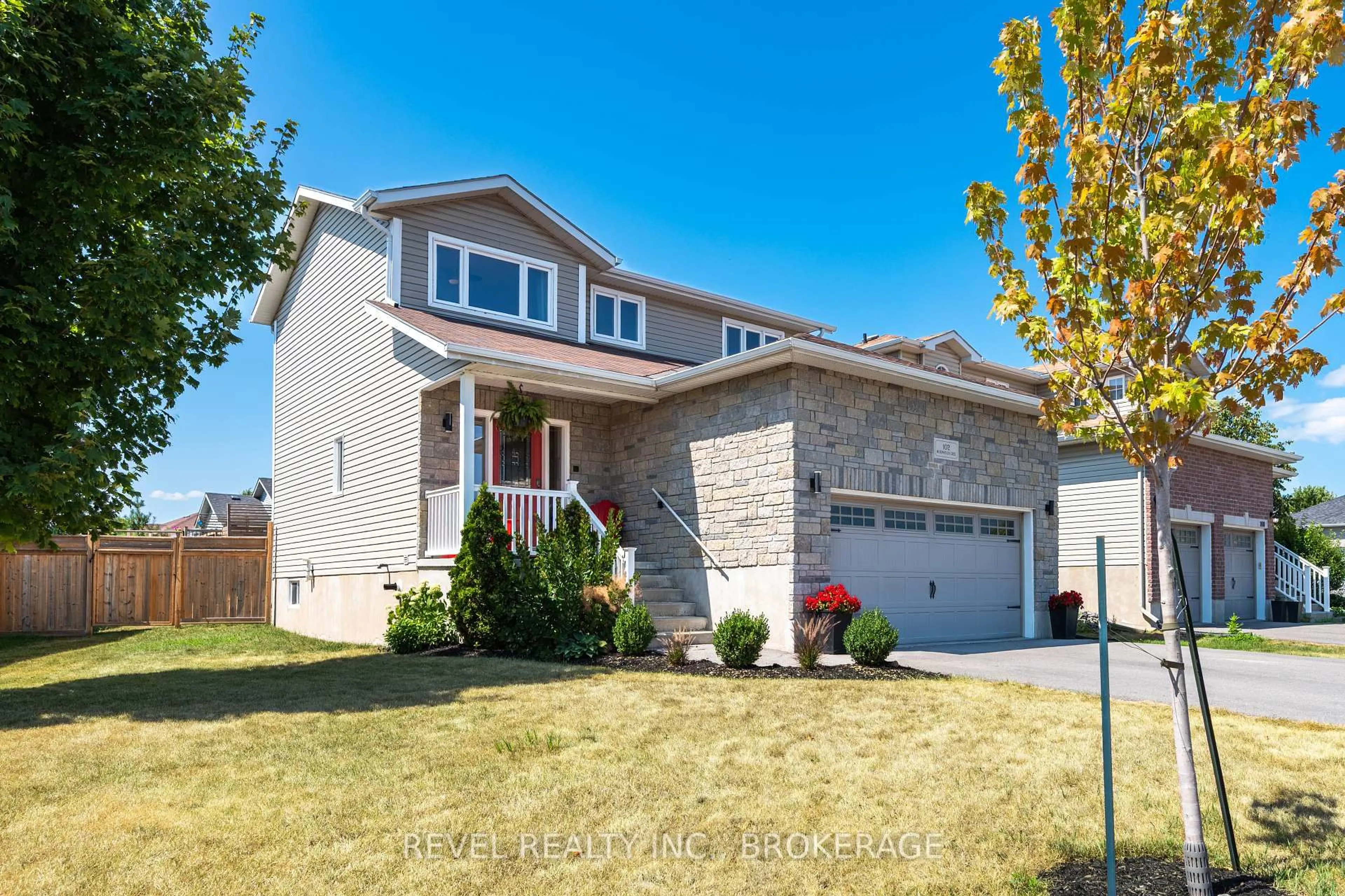 Home with brick exterior material, street for 102 Mcdonough Cres, Loyalist Ontario K7N 0A4
