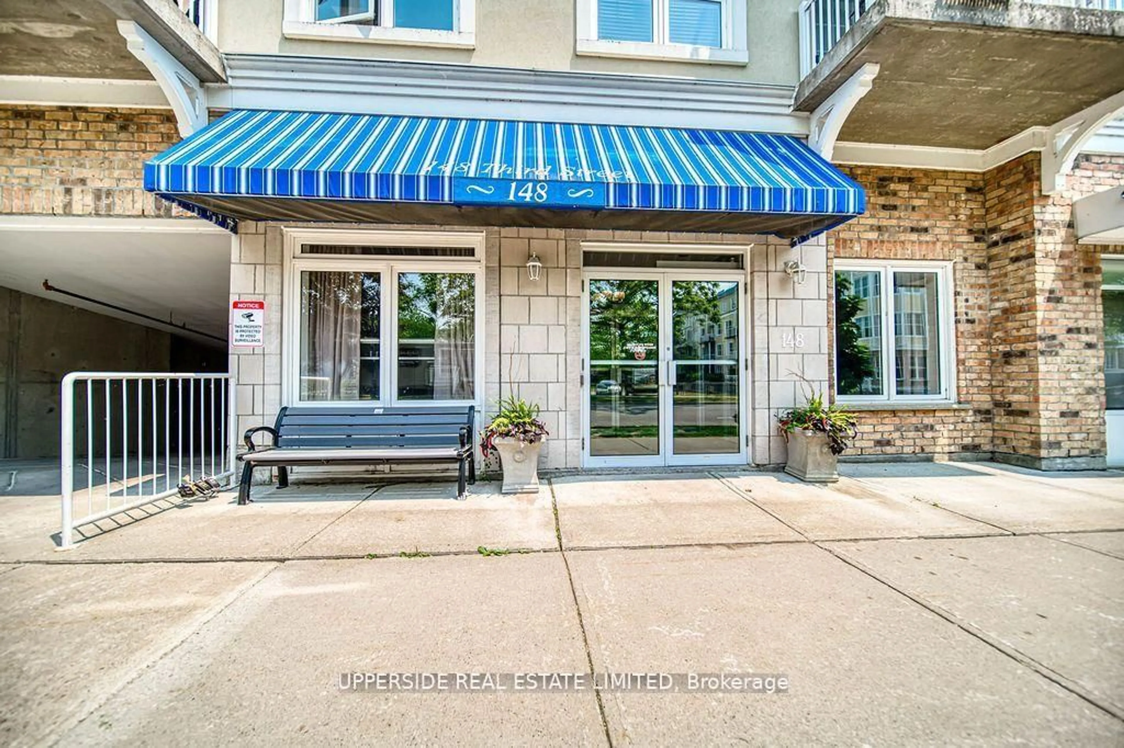Patio, street for 148 Third St #303, Cobourg Ontario K9A 5X2