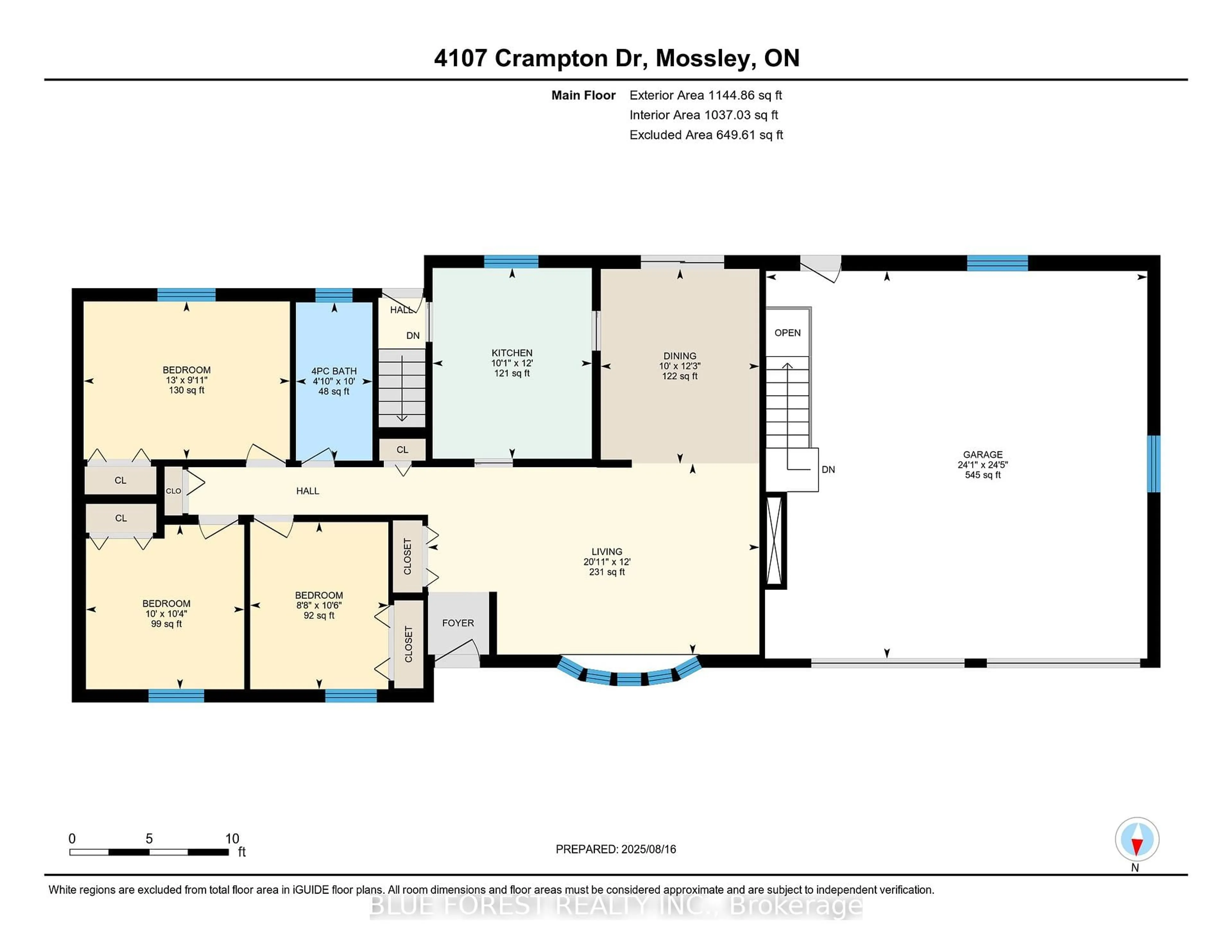 Floor plan for 4107 Crampton Dr, Thames Centre Ontario N0L 1V0