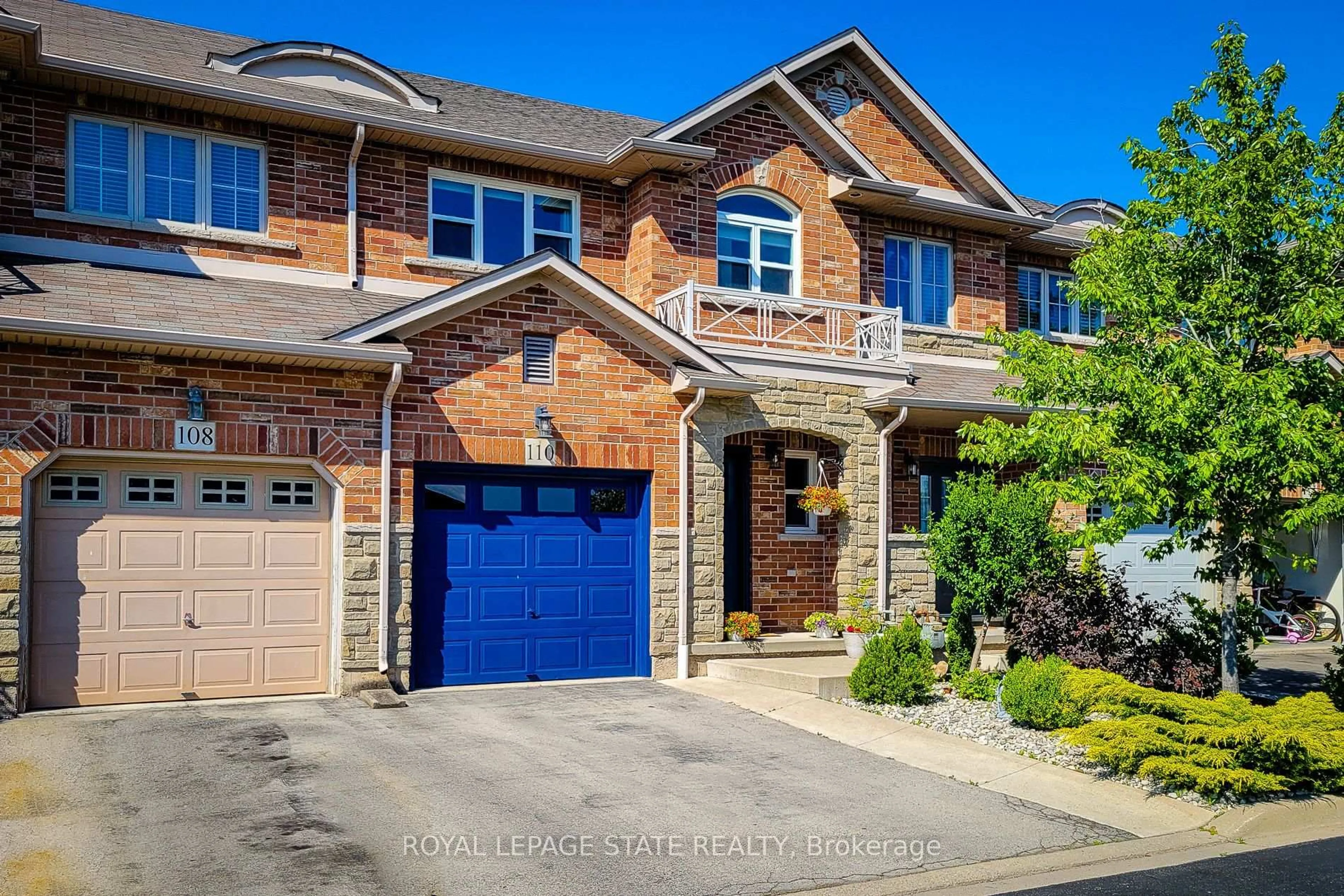 Home with brick exterior material, street for 110 Marina Point Cres, Hamilton Ontario L8E 0E4