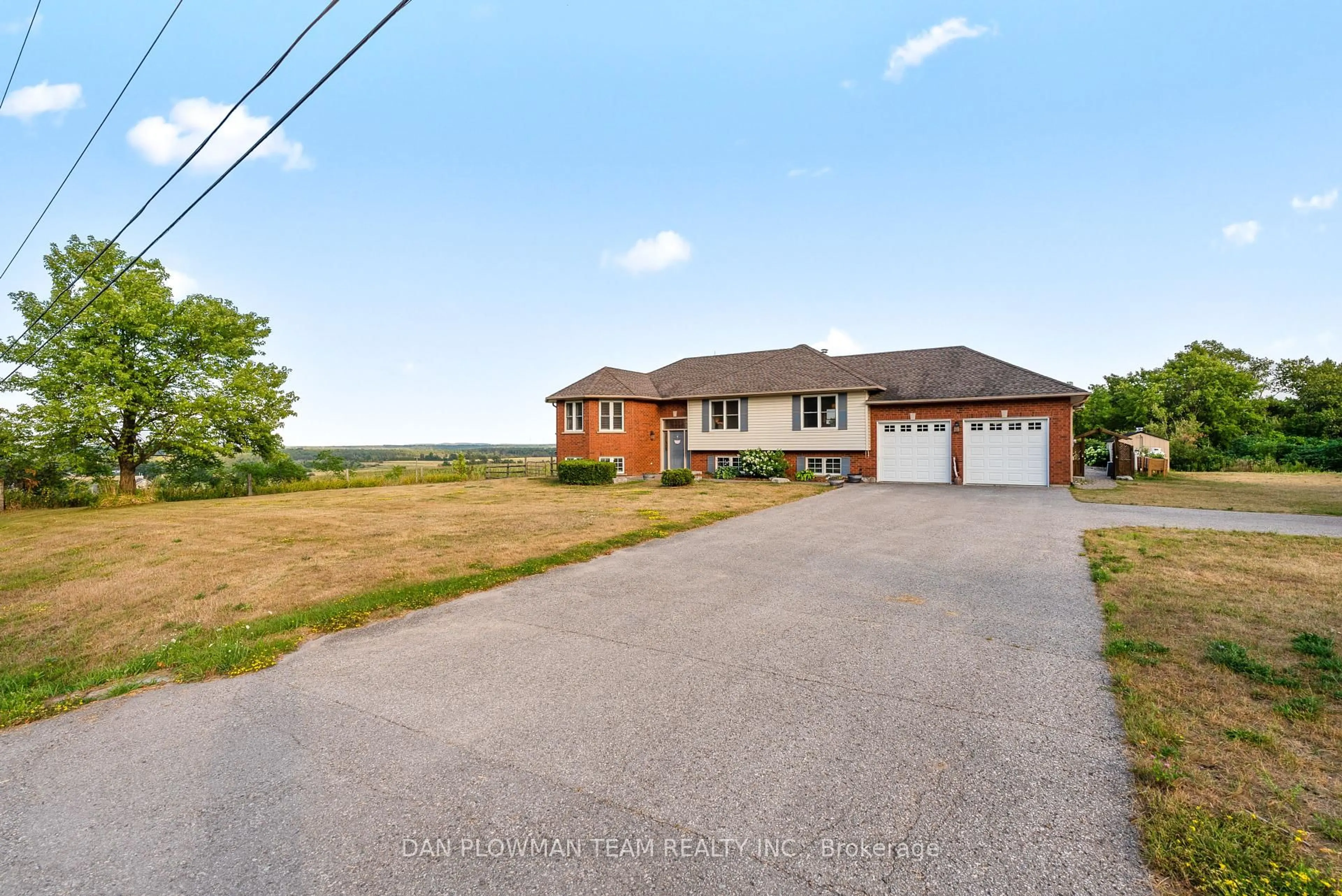 A pic from outside/outdoor area/front of a property/back of a property/a pic from drone, street for 478 Telecom Rd, Kawartha Lakes Ontario L0A 1K0