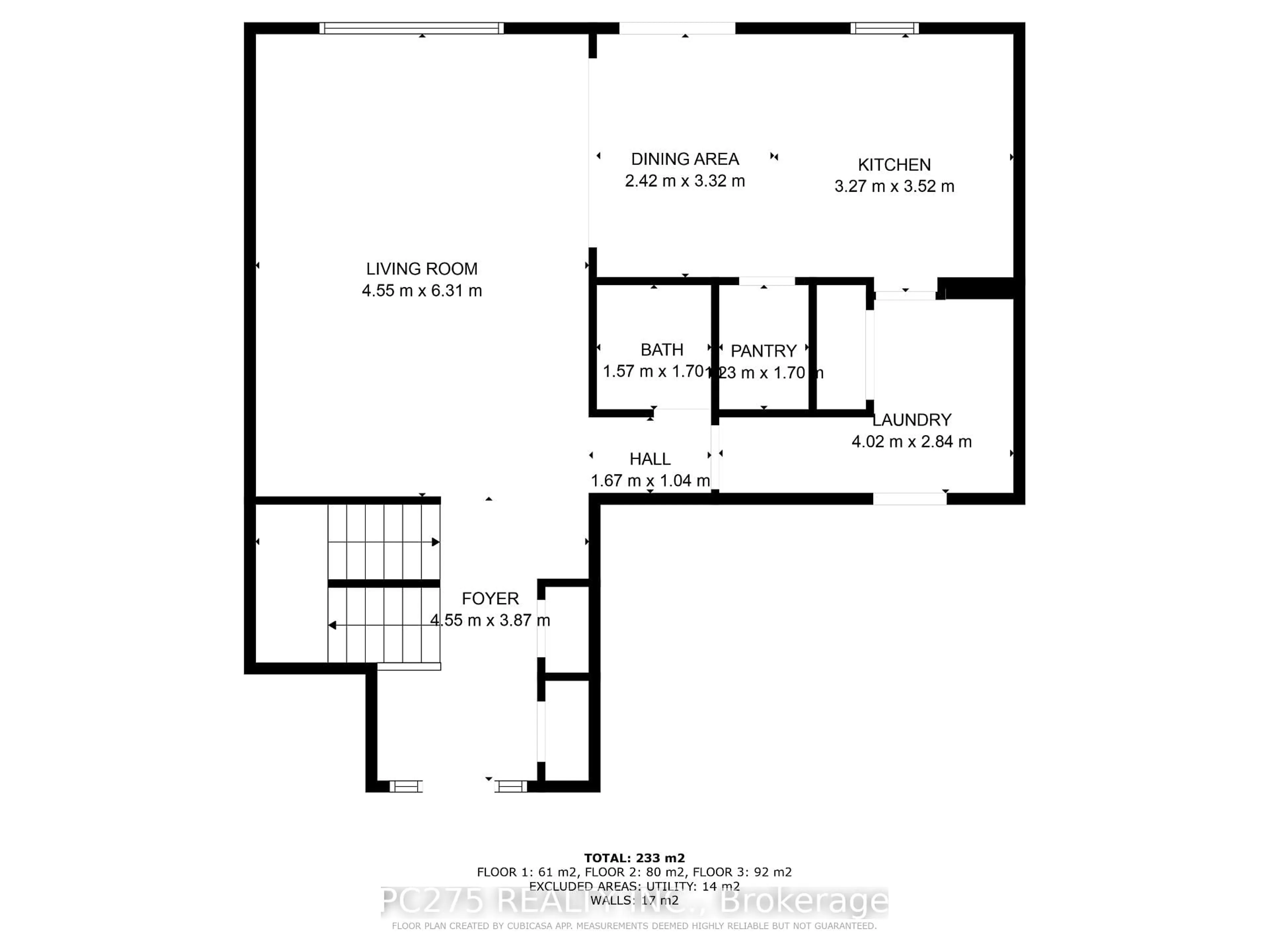 Floor plan for 20 Honey Bend, St. Thomas Ontario N5P 3S6