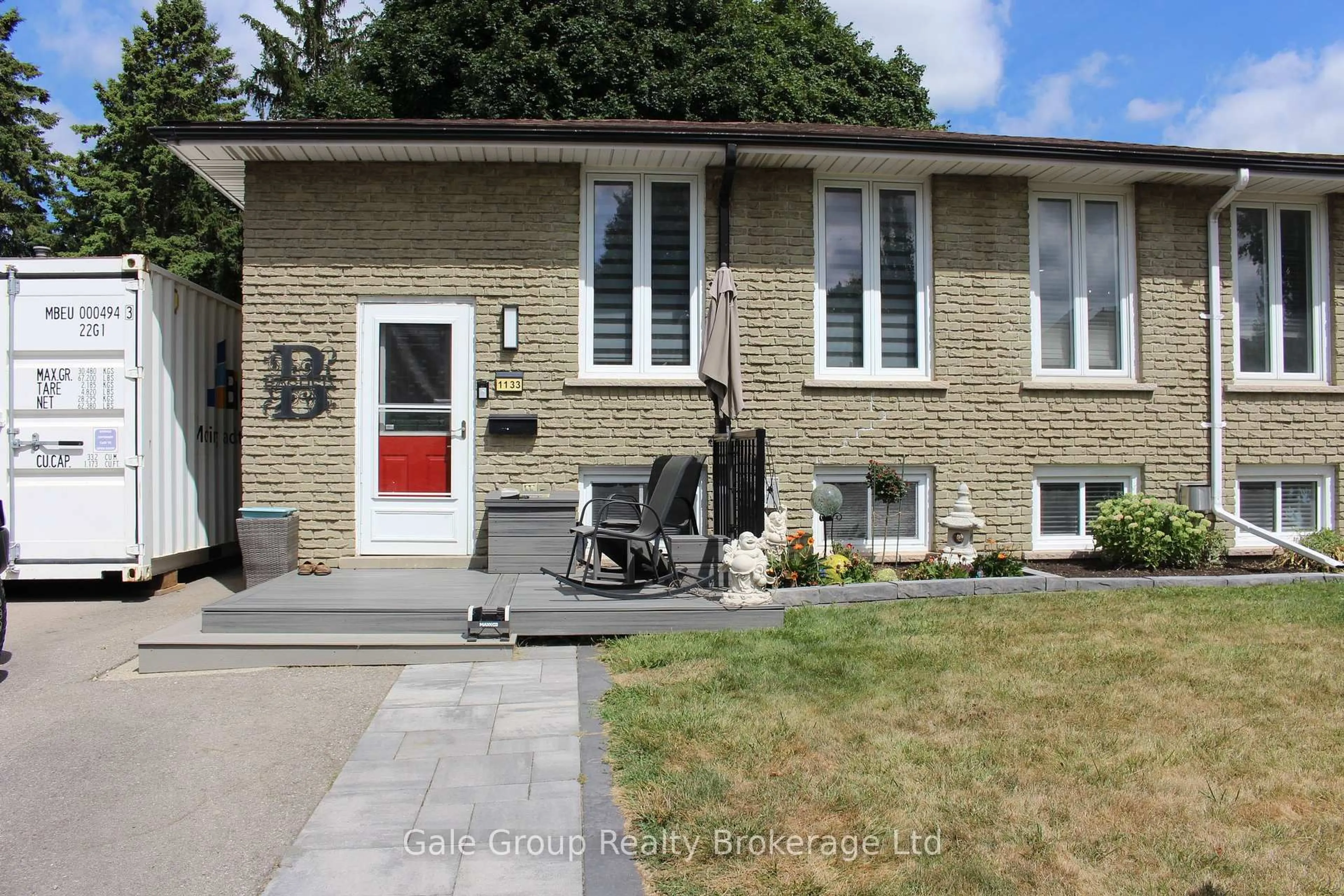 Home with brick exterior material, street for 1133 Pearson Dr, Woodstock Ontario N4S 8J4