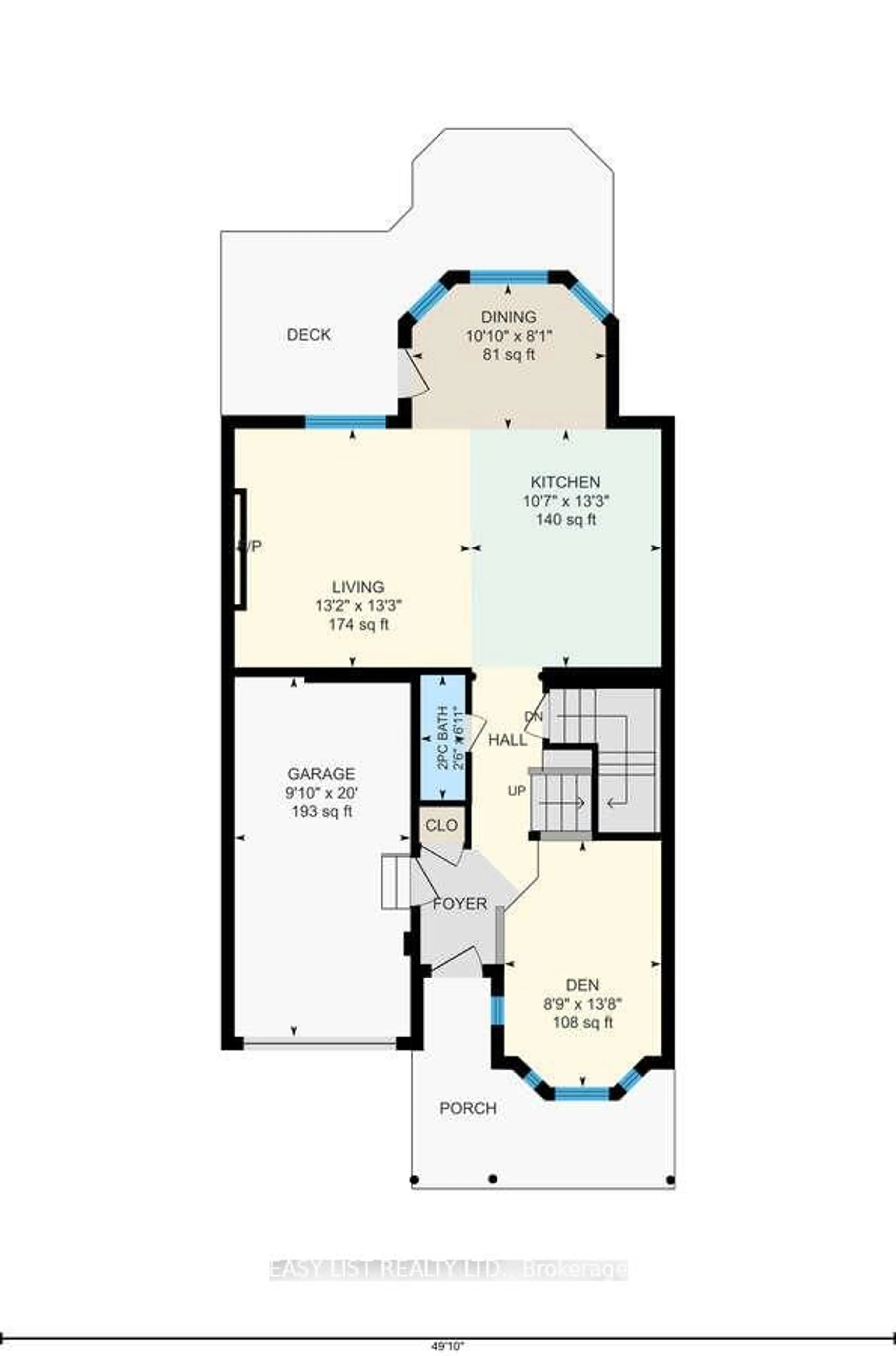 Floor plan for 128 Marcy Cres, Cambridge Ontario N3C 4H6