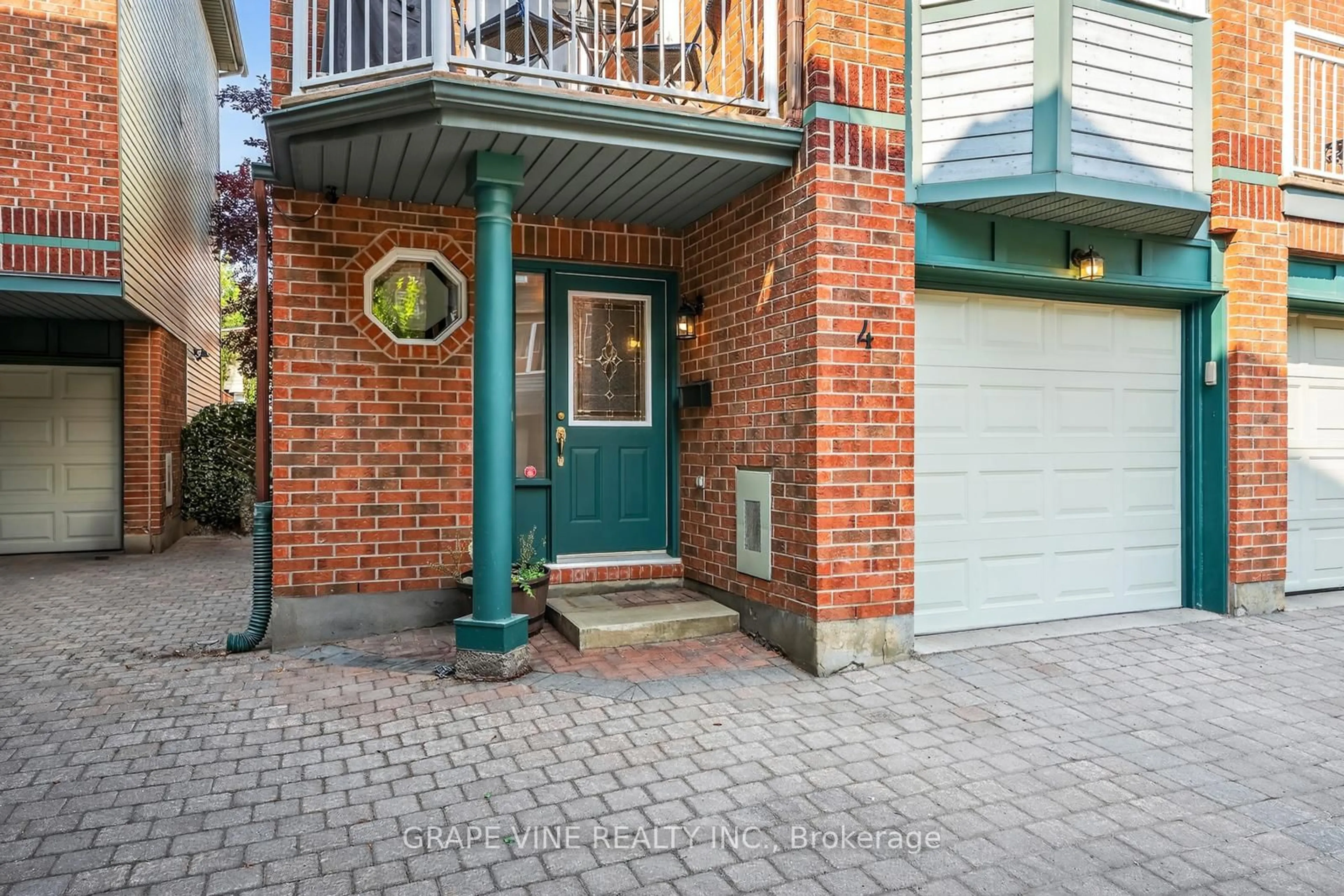 Home with brick exterior material, street for 4 Radstock Private, Ottawa Ontario K1R 5J8