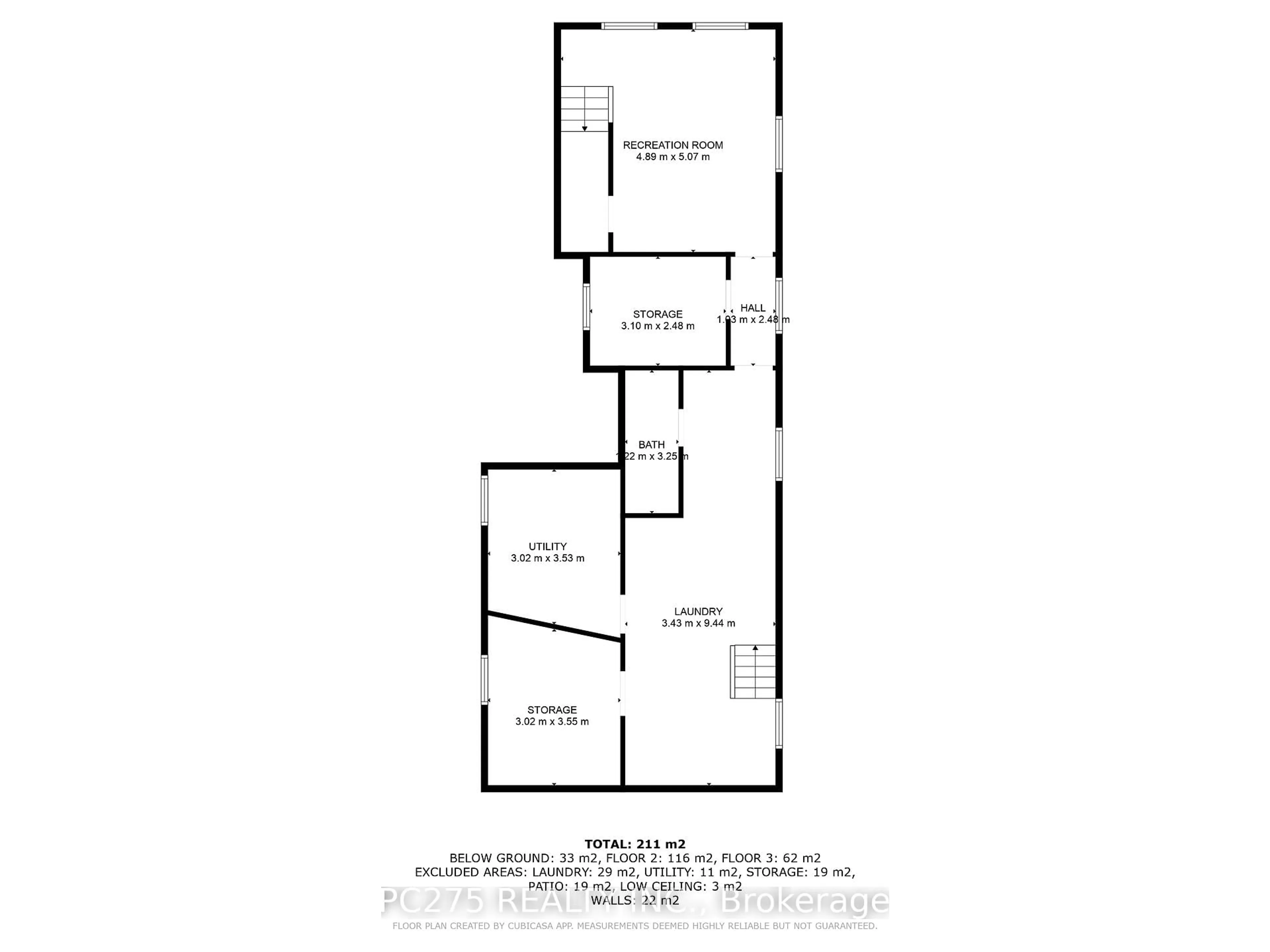 Floor plan for 43 Tillson Ave, Tillsonburg Ontario N4G 2Z9