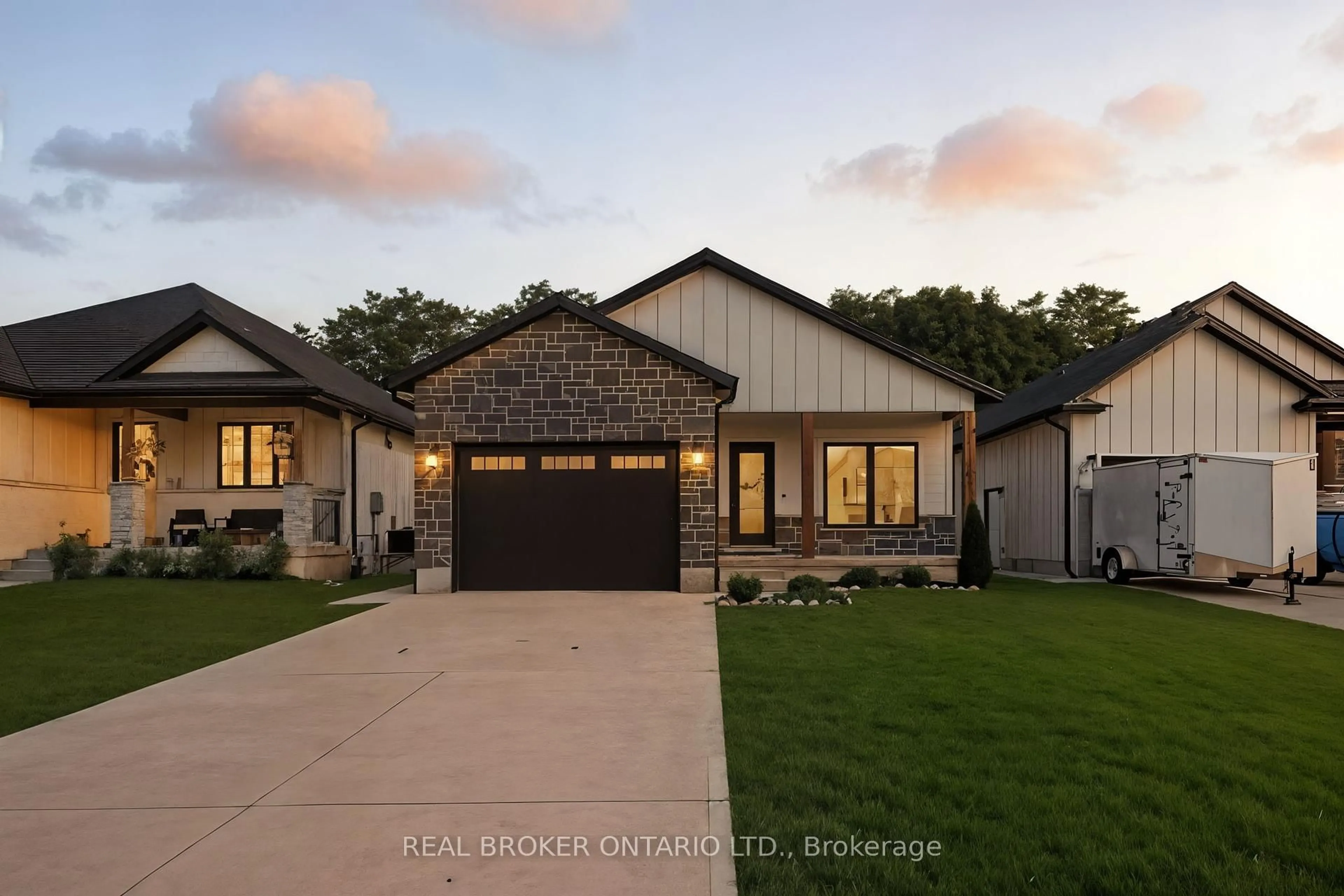 Home with brick exterior material, street for 7 Macneil Crt, Bayham Ontario N0J 1T0