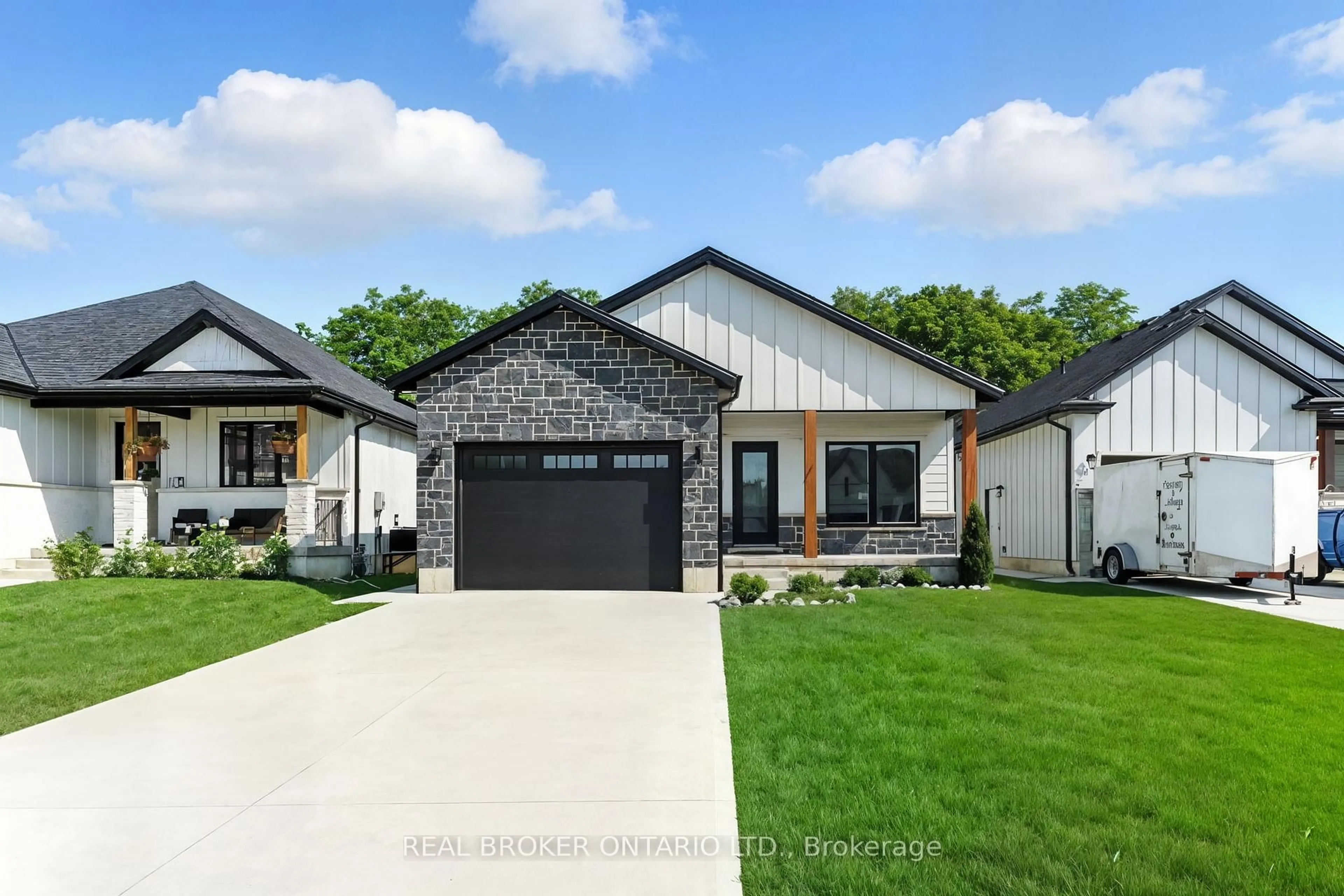 Home with brick exterior material, street for 7 Macneil Crt, Bayham Ontario N0J 1T0