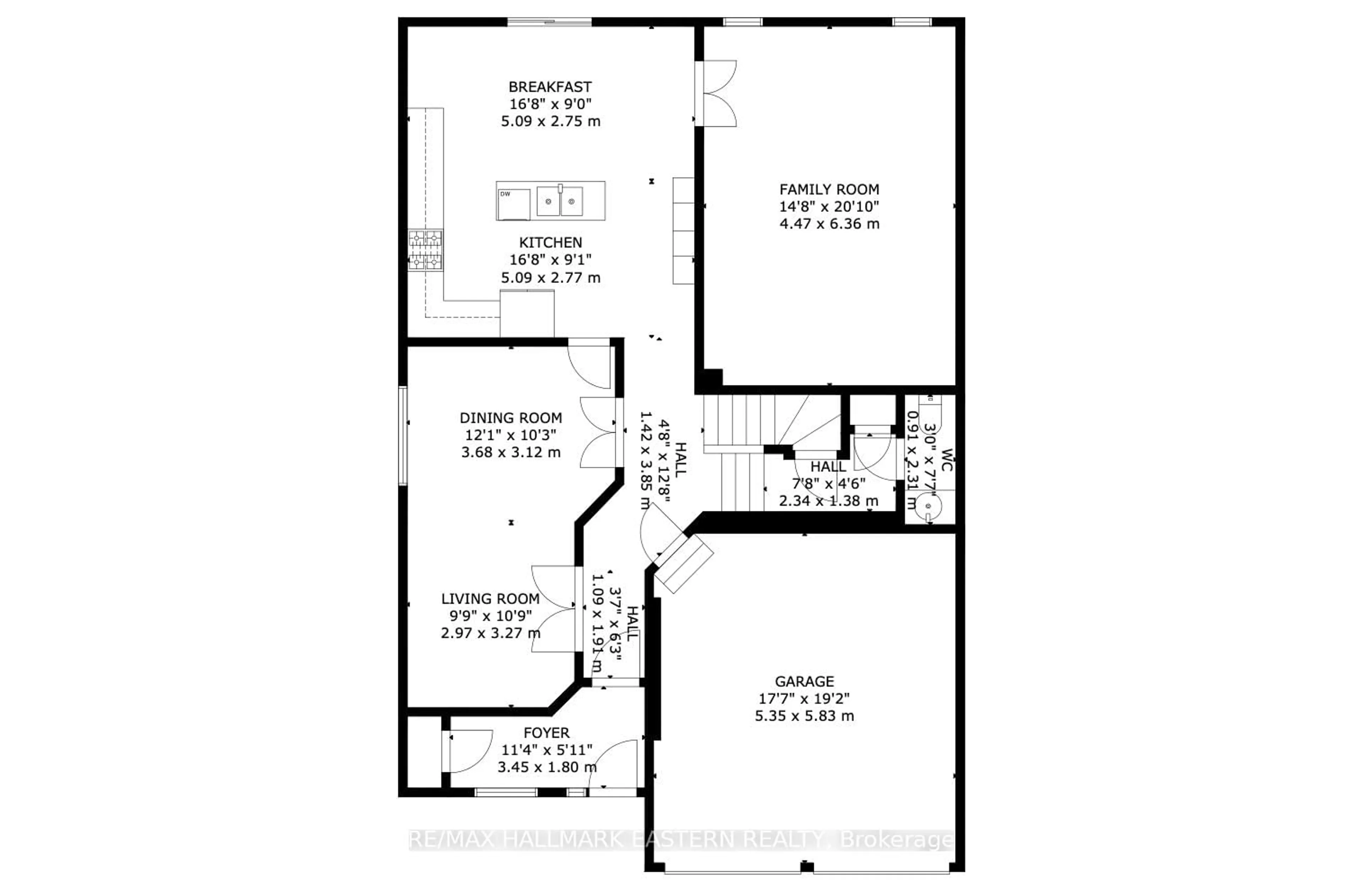 Floor plan for 67 Sweetnam Dr, Kawartha Lakes Ontario K9V 0A7