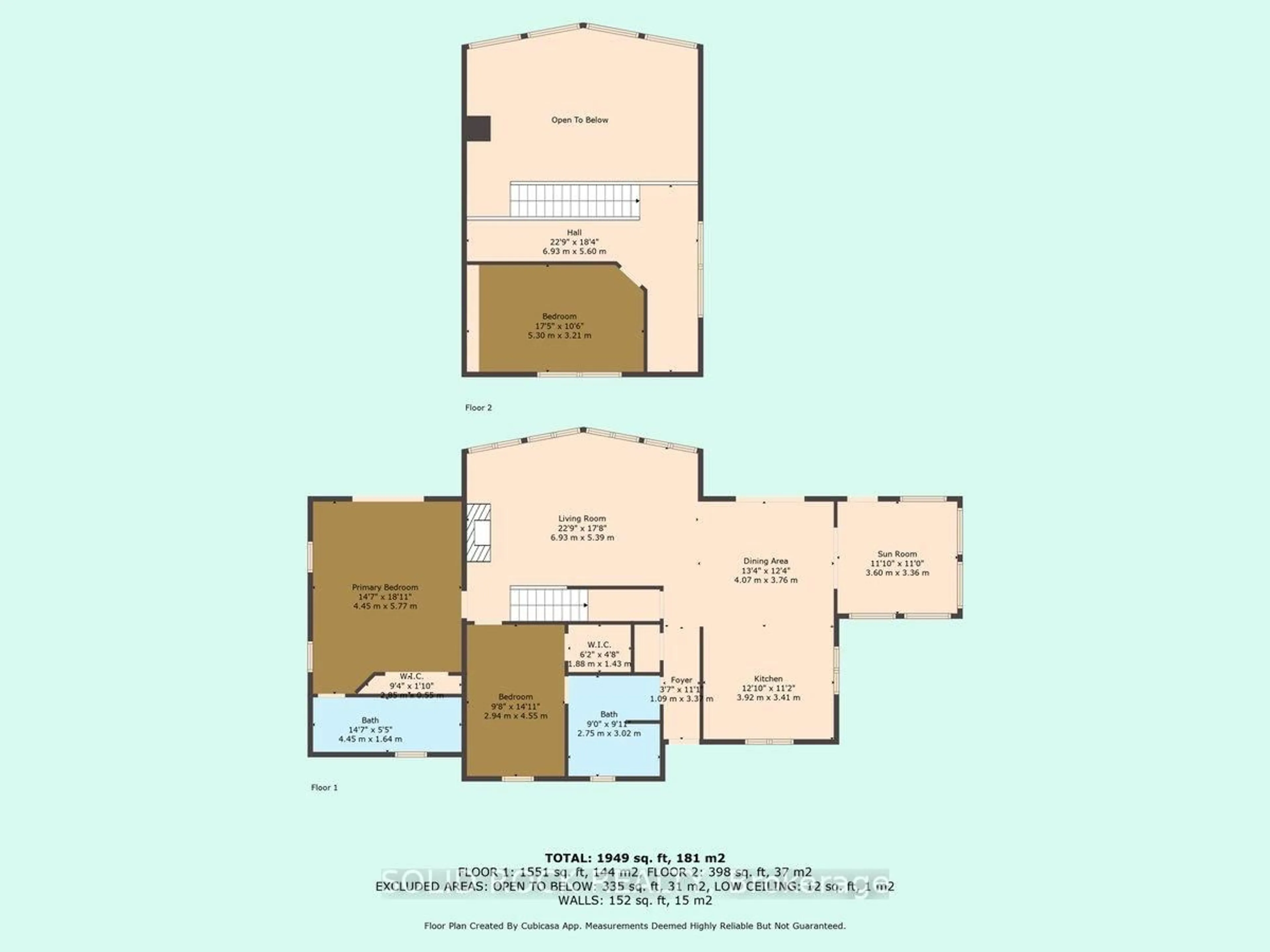 Floor plan for 564 Bosley Rd, Madoc Ontario K0K 2K0