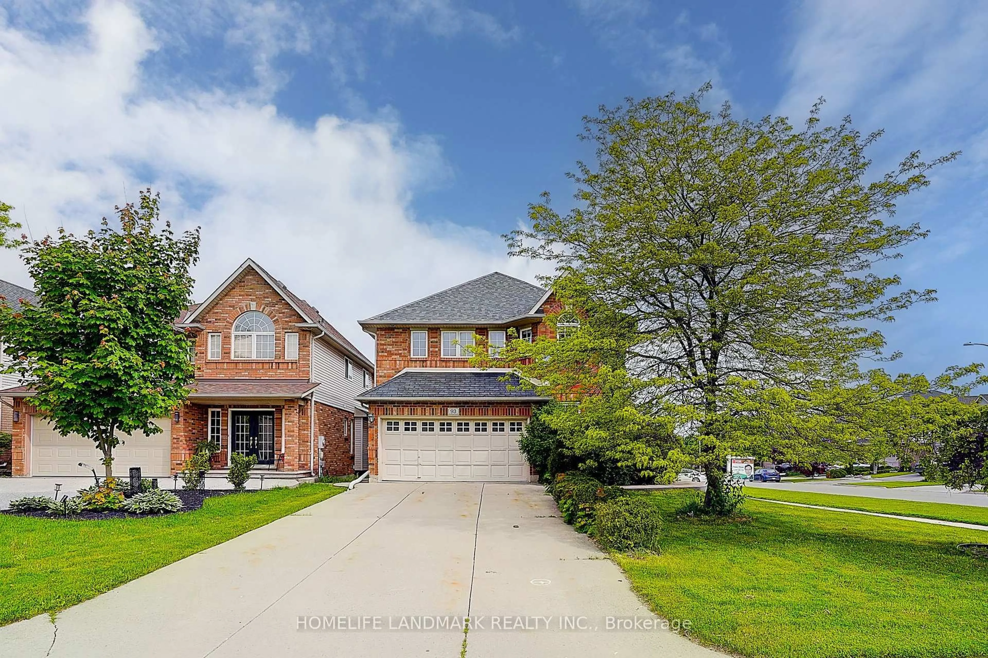 Home with brick exterior material, street for 93 Pelham Dr, Hamilton Ontario L9K 1L4