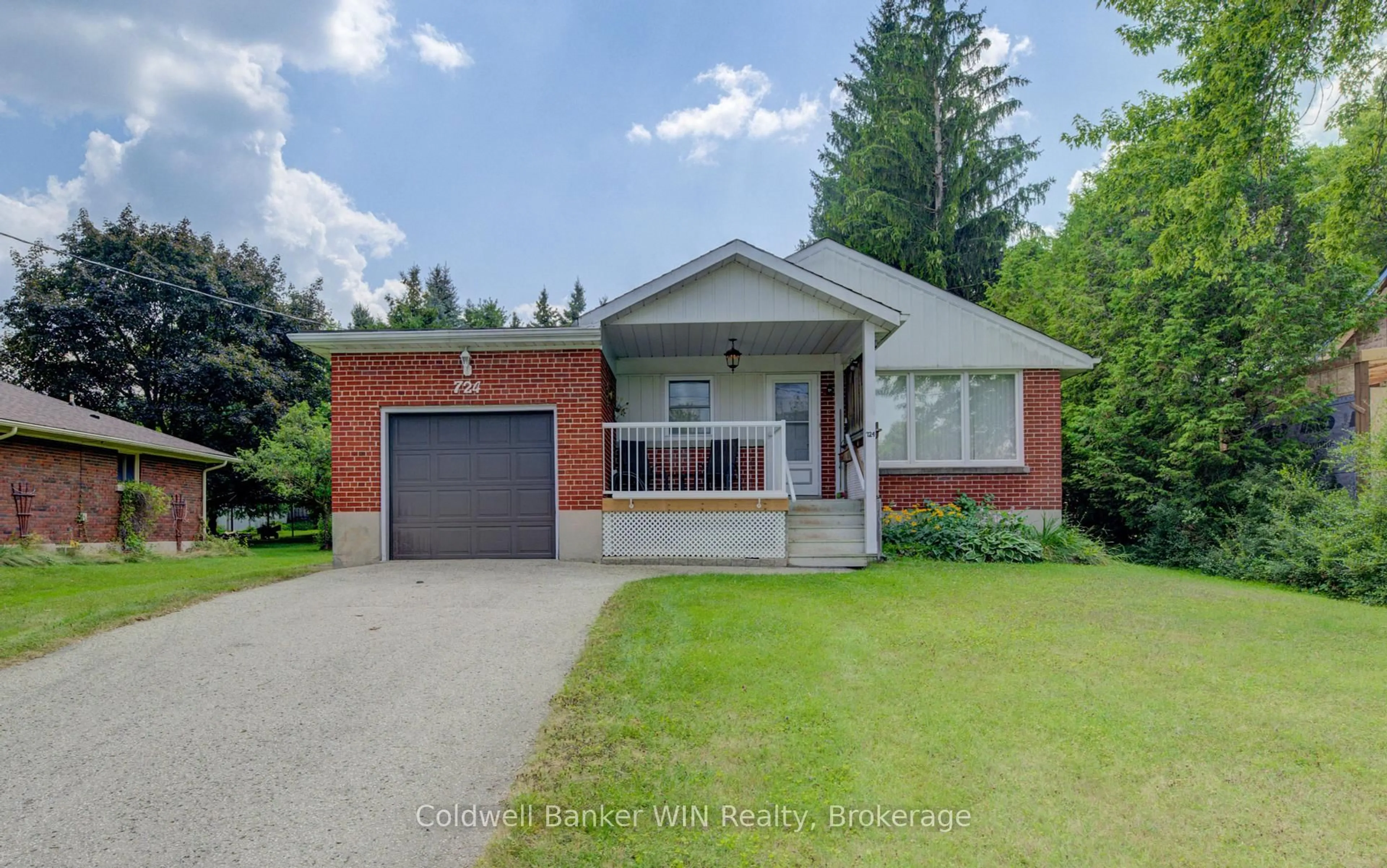 Home with brick exterior material, street for 724 Waterloo St, Wellington North Ontario N0G 2L3