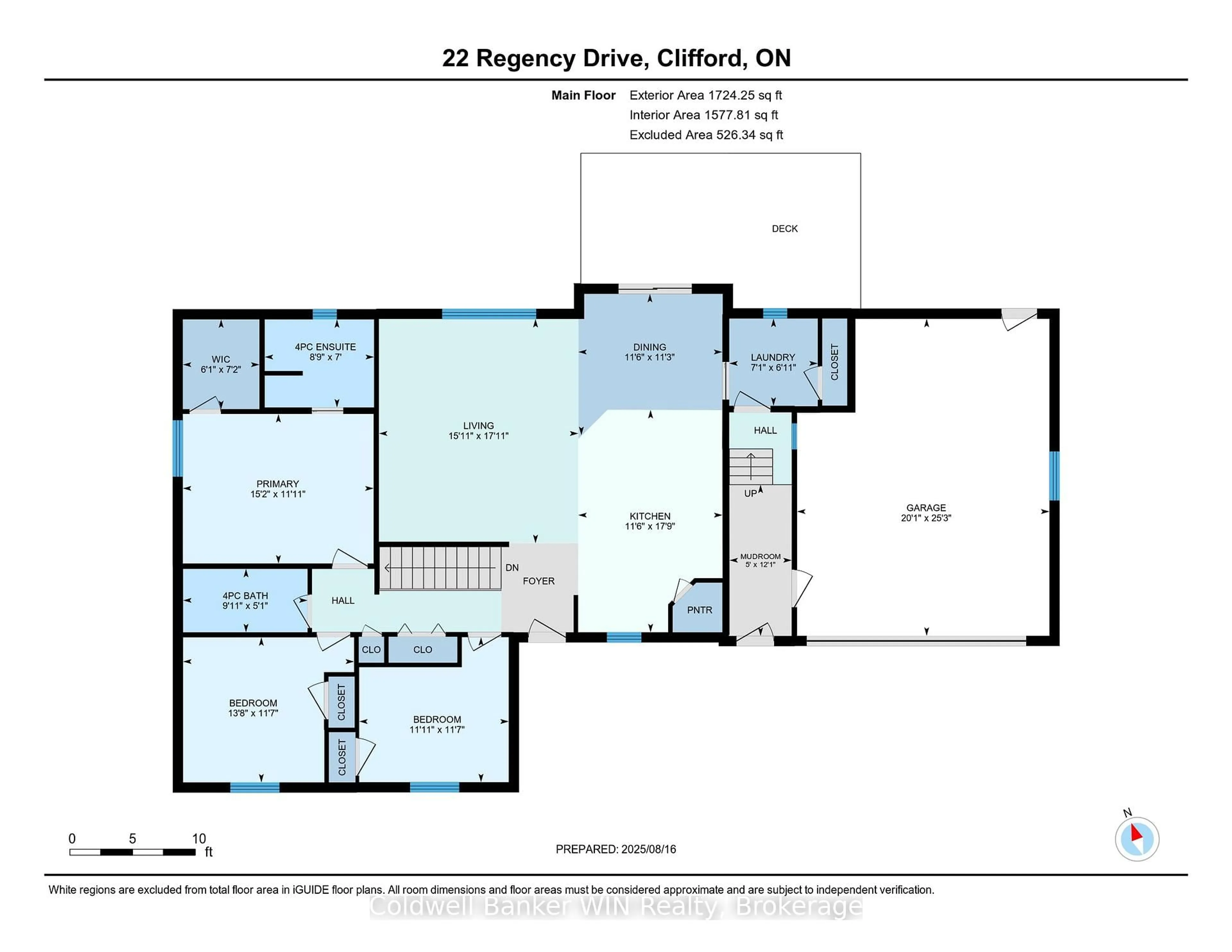 Floor plan for 22 REGENCY Dr, Minto Ontario N0G 1M0