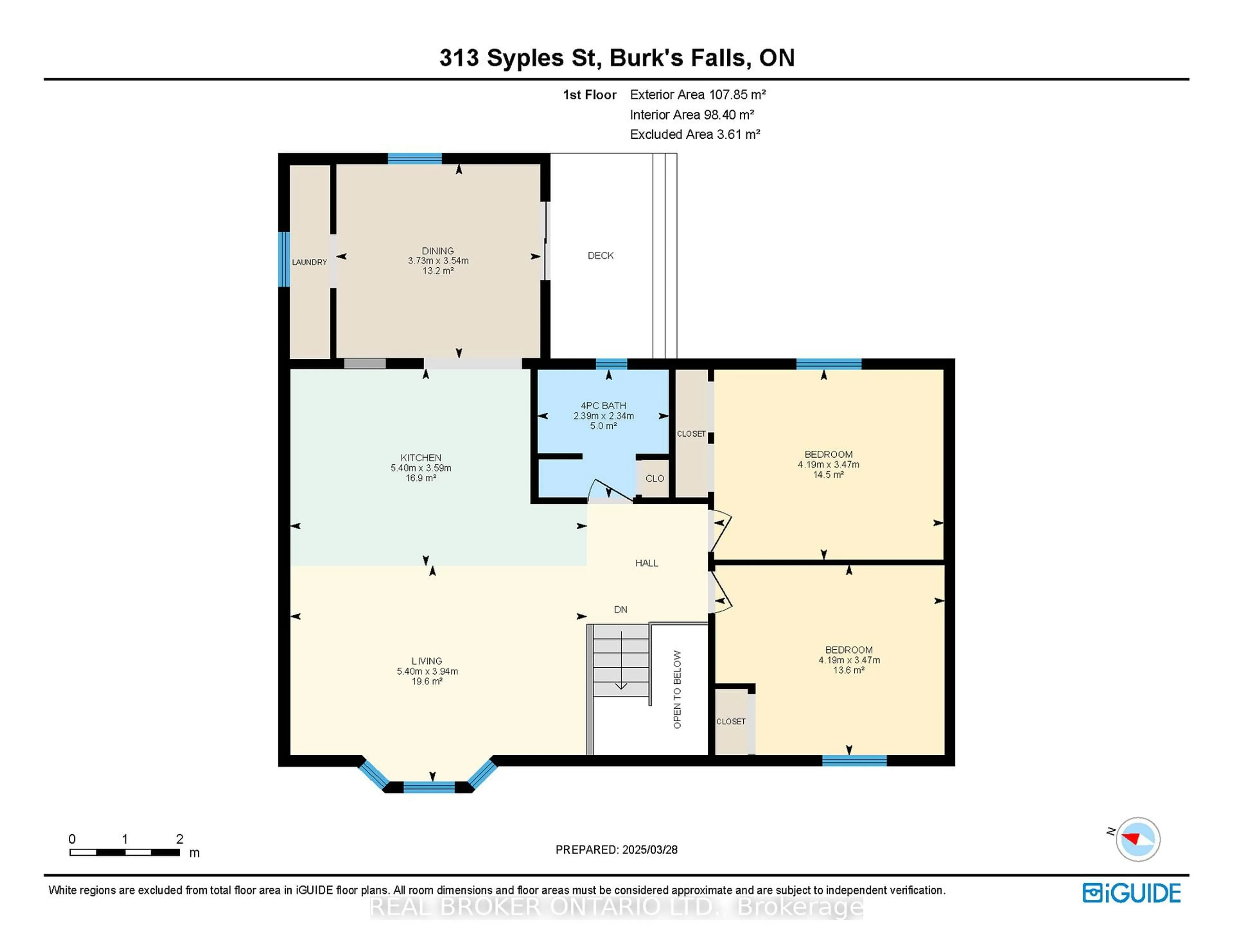 Floor plan for 313 Syples St, Armour Ontario P0A 1C0