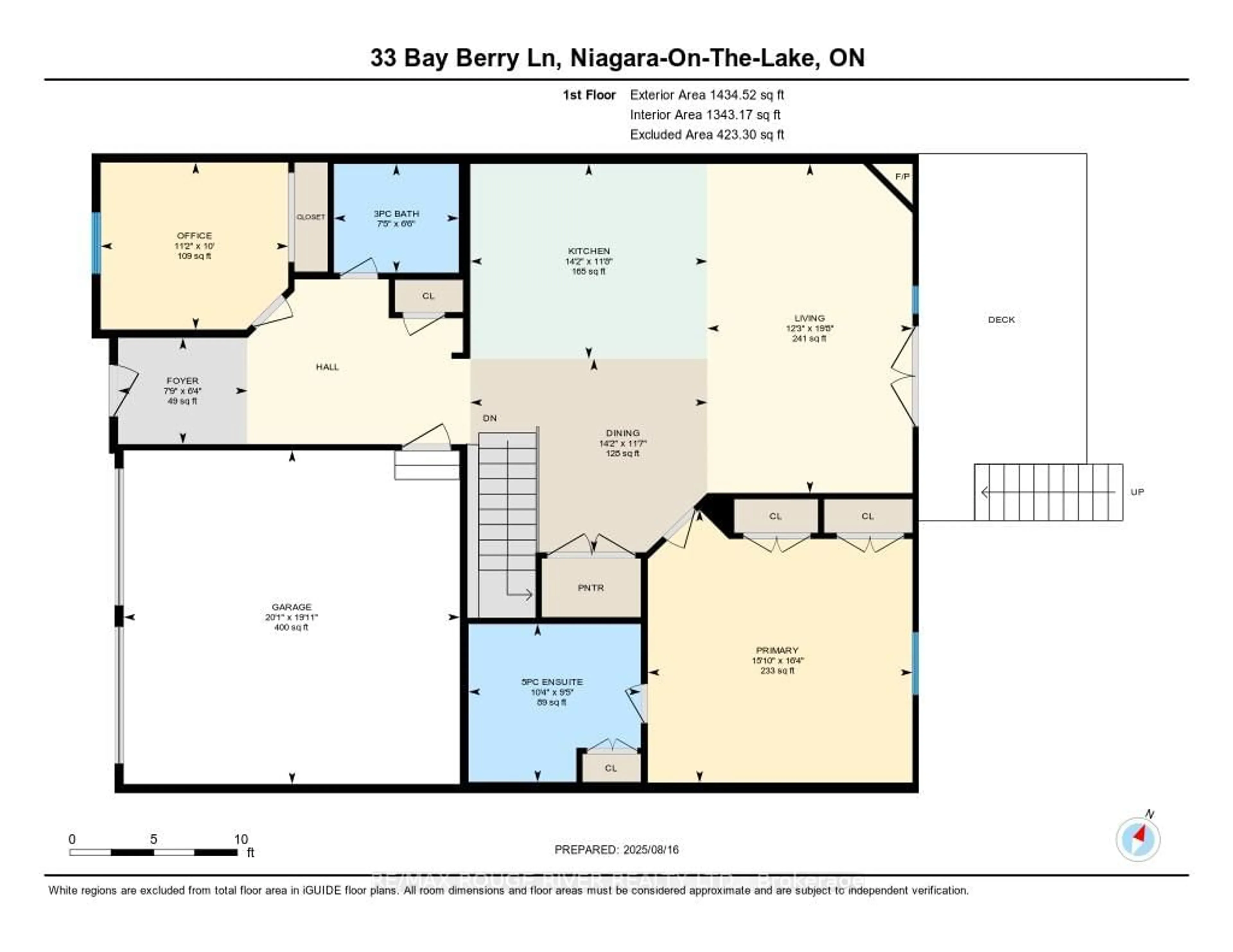Floor plan for 33 Bay Berry Lane, Niagara-on-the-Lake Ontario L0S 1J0