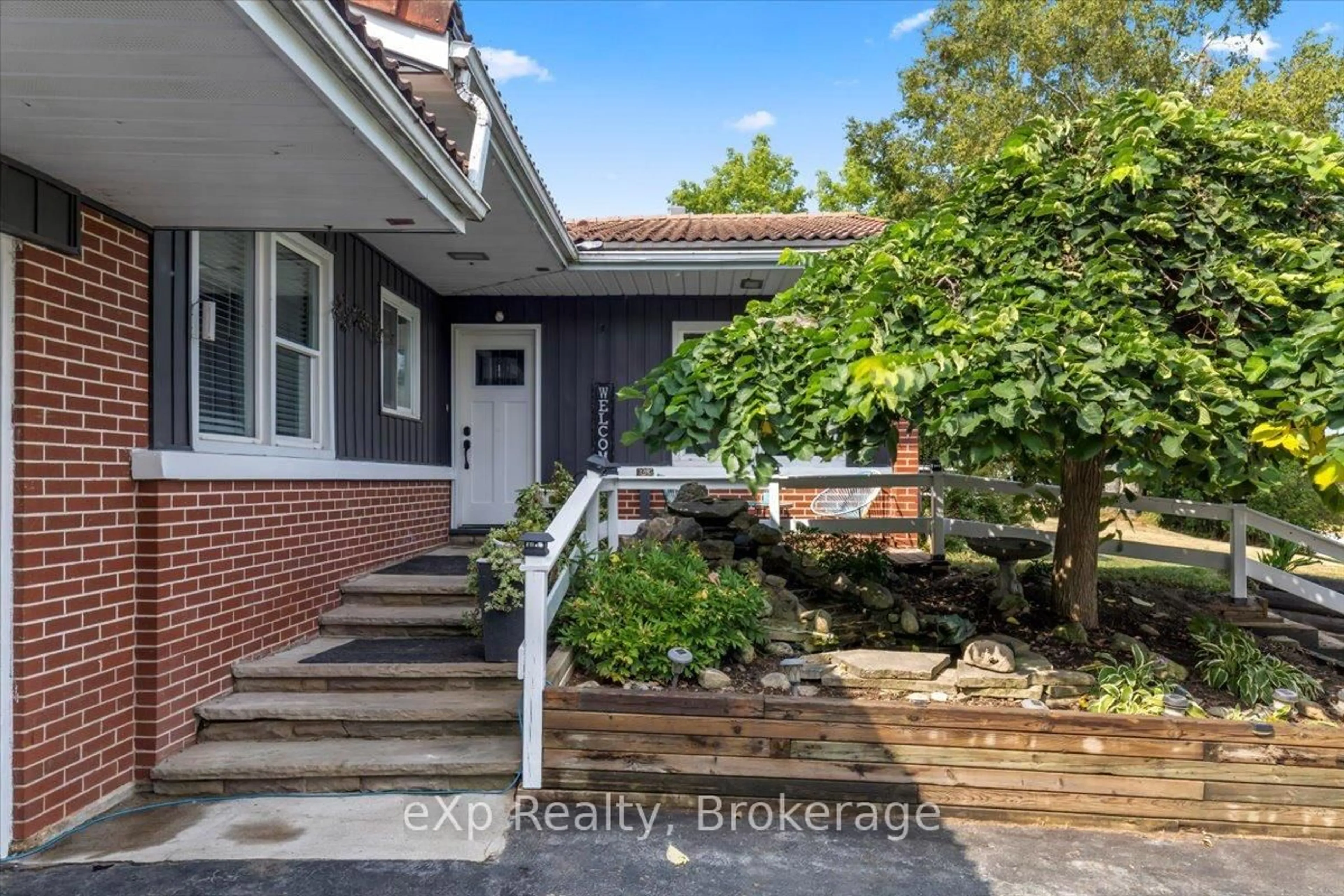 A pic from outside/outdoor area/front of a property/back of a property/a pic from drone, street for 151 River Rd, Grey Highlands Ontario N0C 1C0