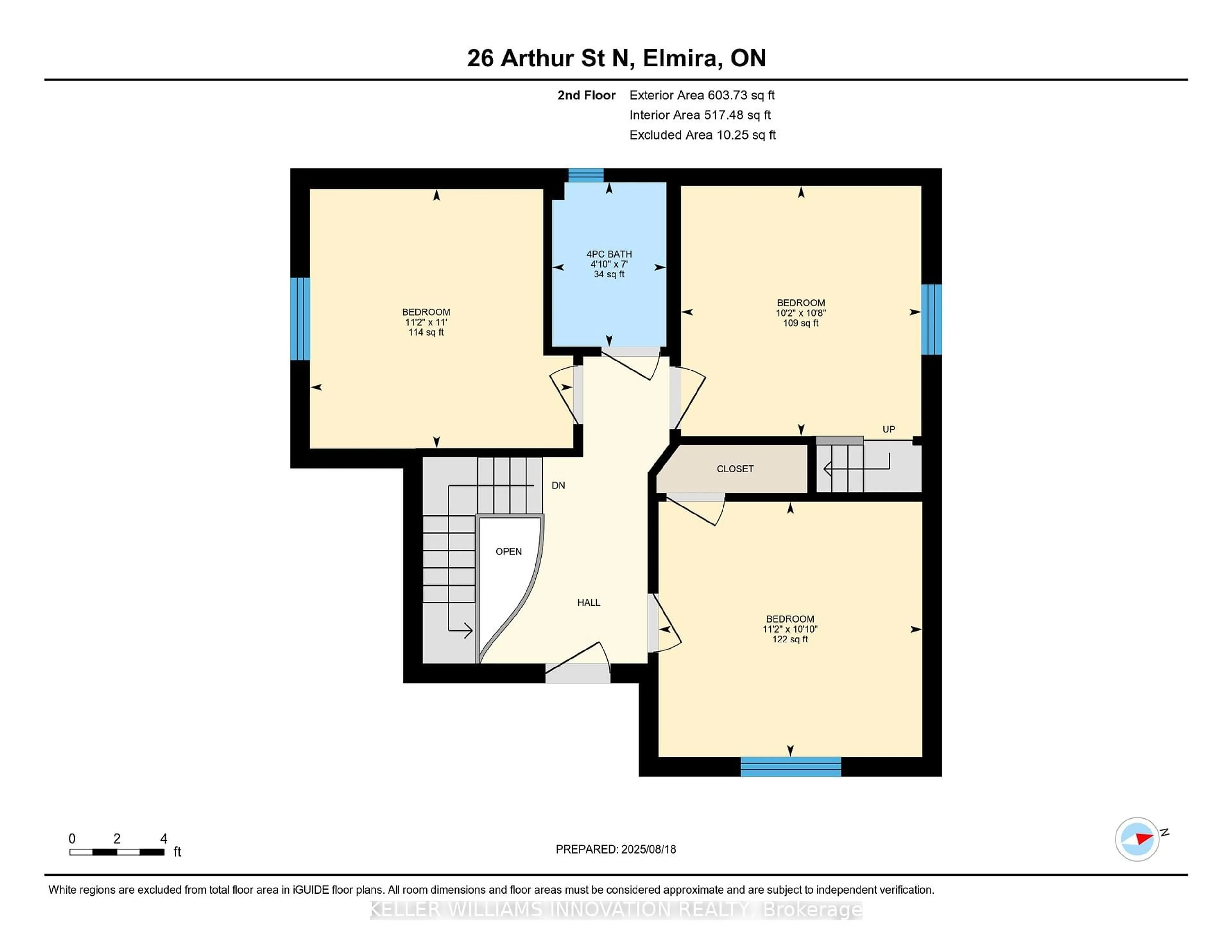 Floor plan for 26 Arthur St, Woolwich Ontario N3B 2A2