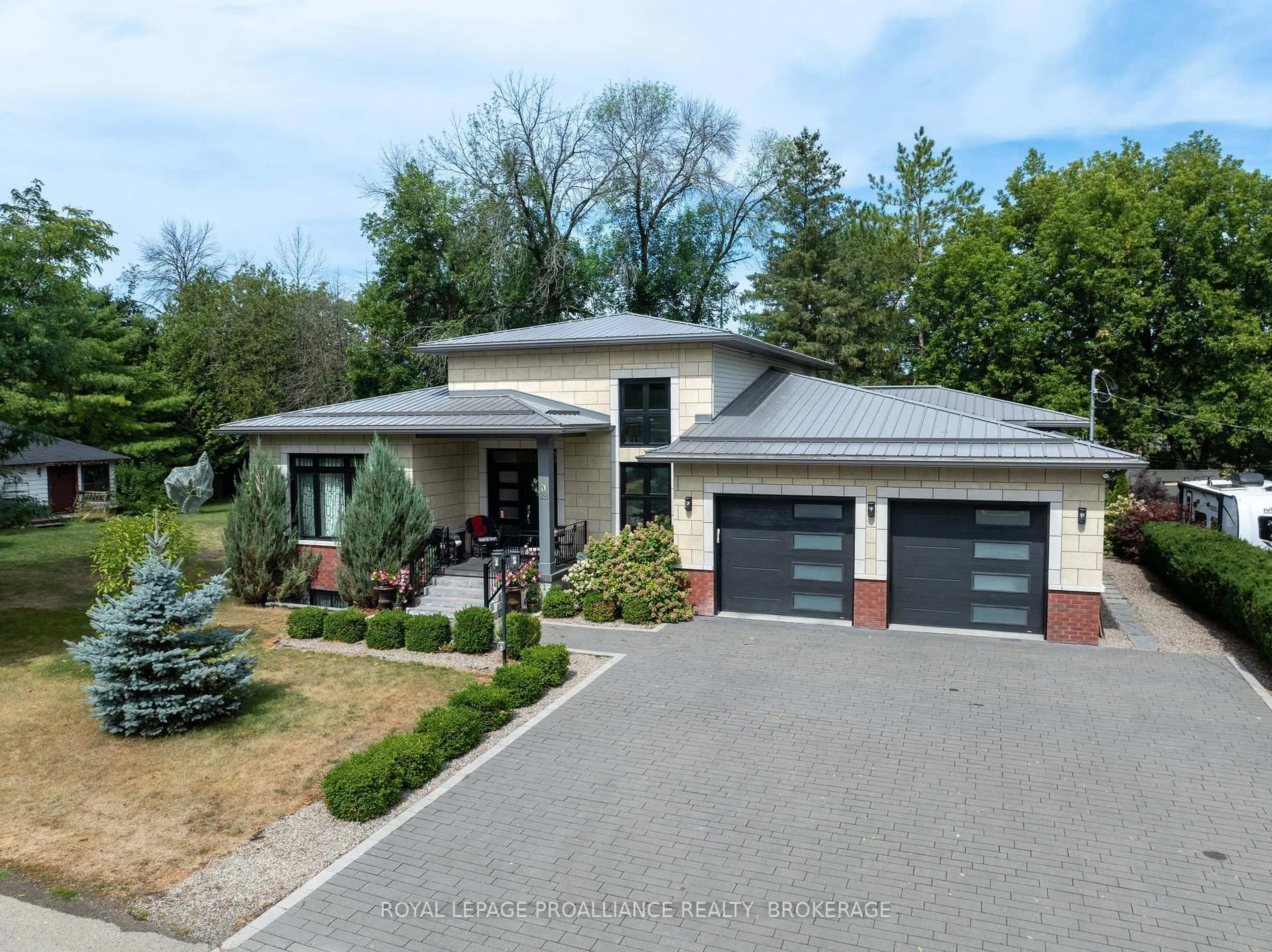 Home with brick exterior material, street for 28 George St, Westport Ontario K0G 1X0