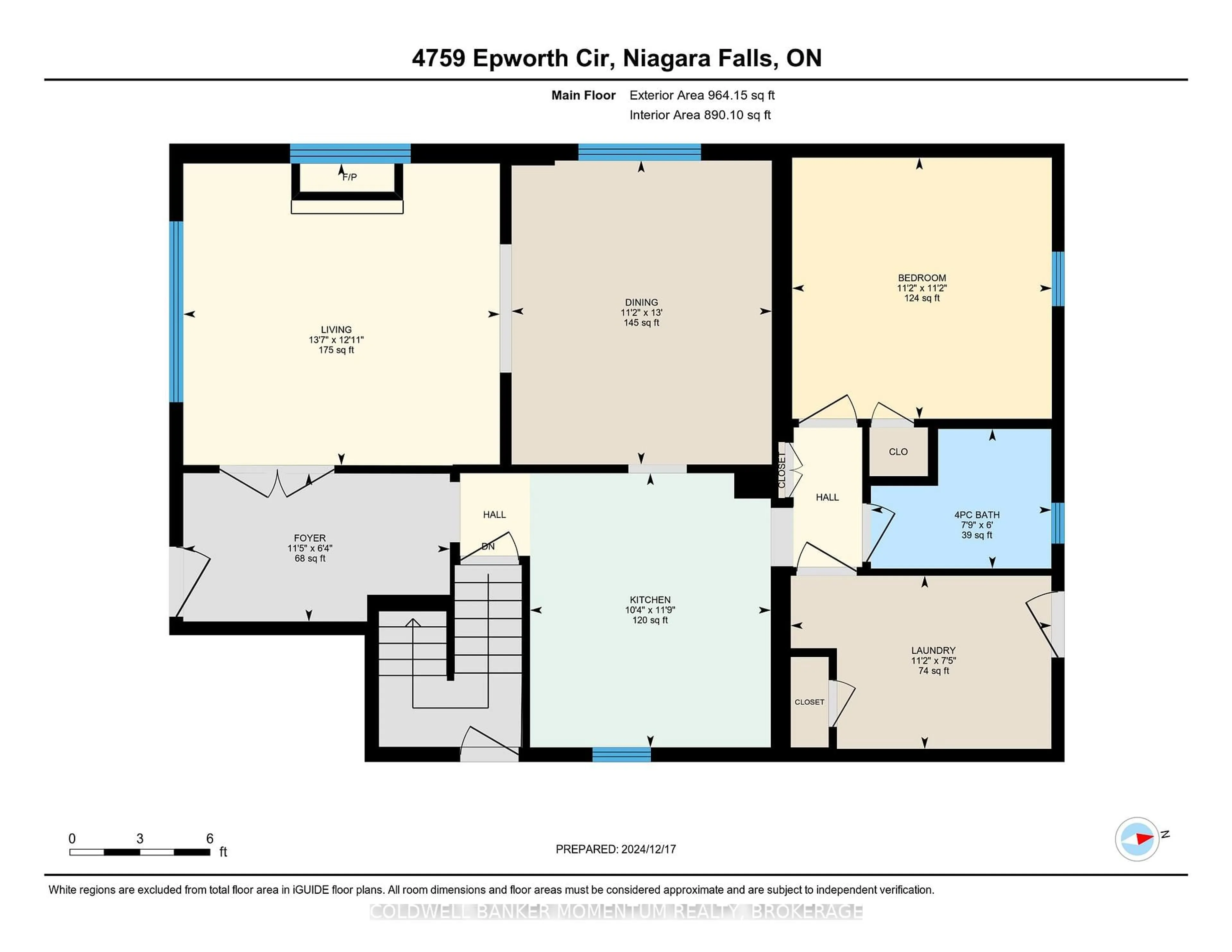 Floor plan for 4759 EPWORTH Circ, Niagara Falls Ontario L2E 1E1