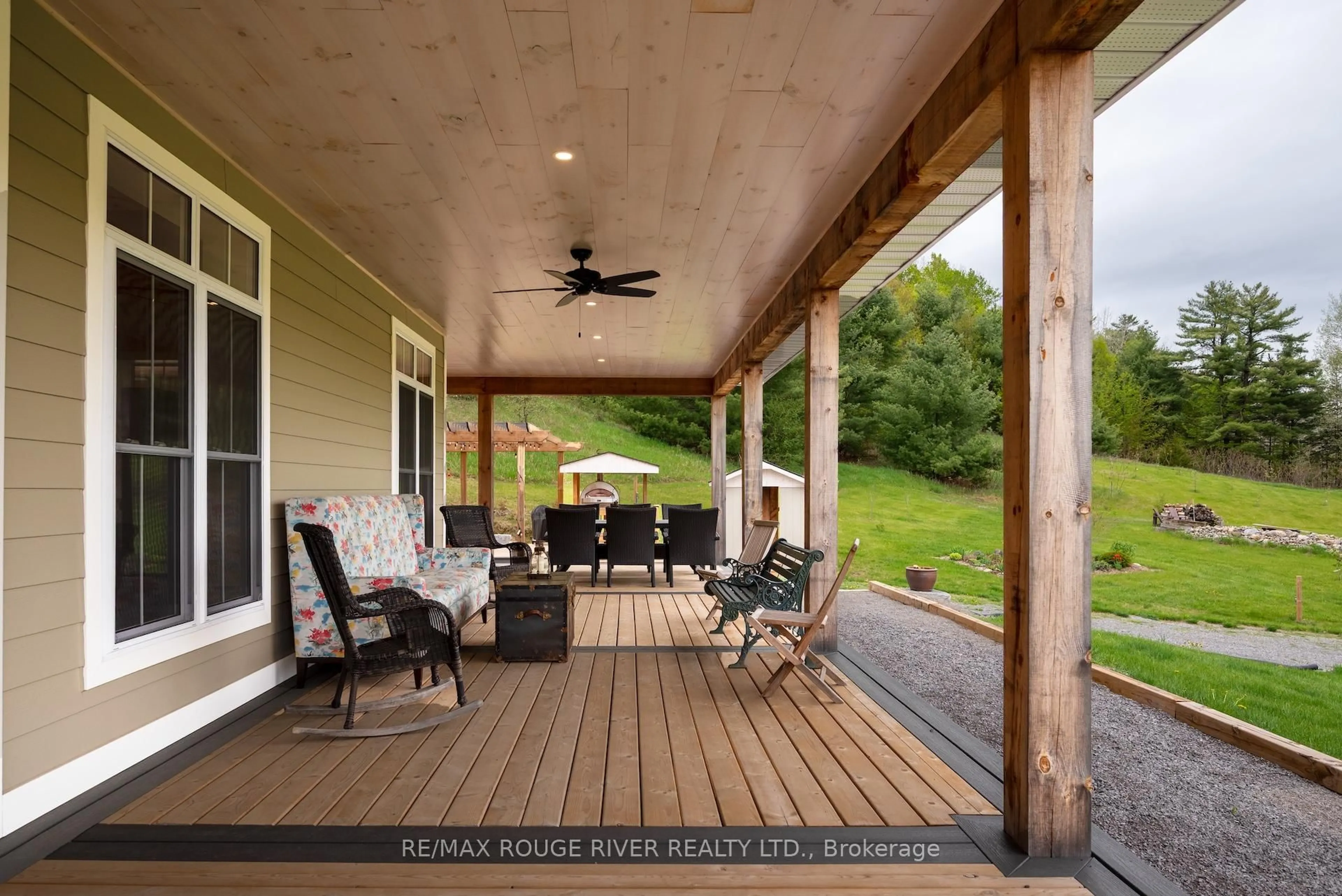Patio, water/lake/river/ocean view for 2182 Shelter Valley Rd, Alnwick/Haldimand Ontario K0K 2G0