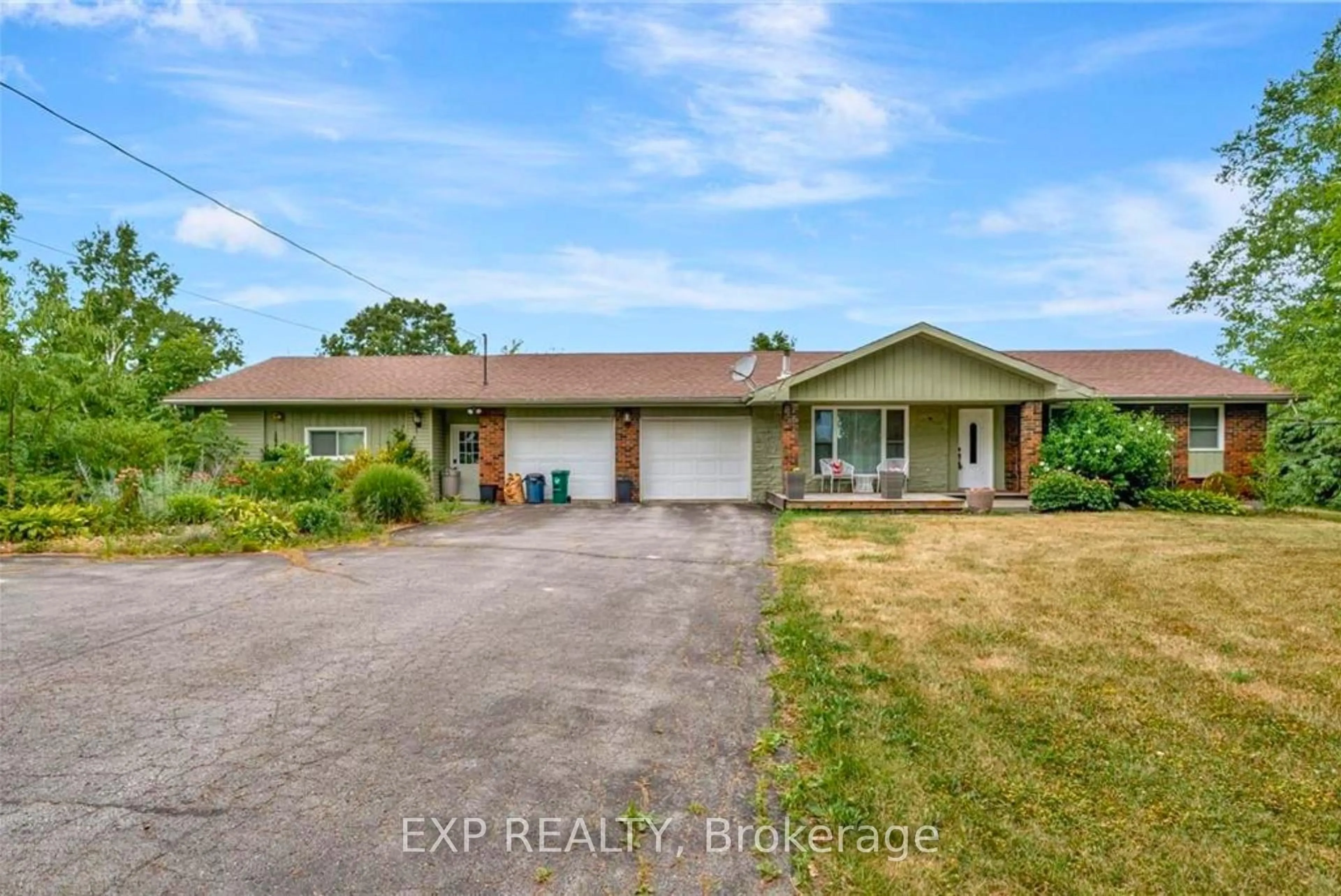 A pic from outside/outdoor area/front of a property/back of a property/a pic from drone, street for 1121 HARMONY Rd, Corbyville Ontario K0K 1V0