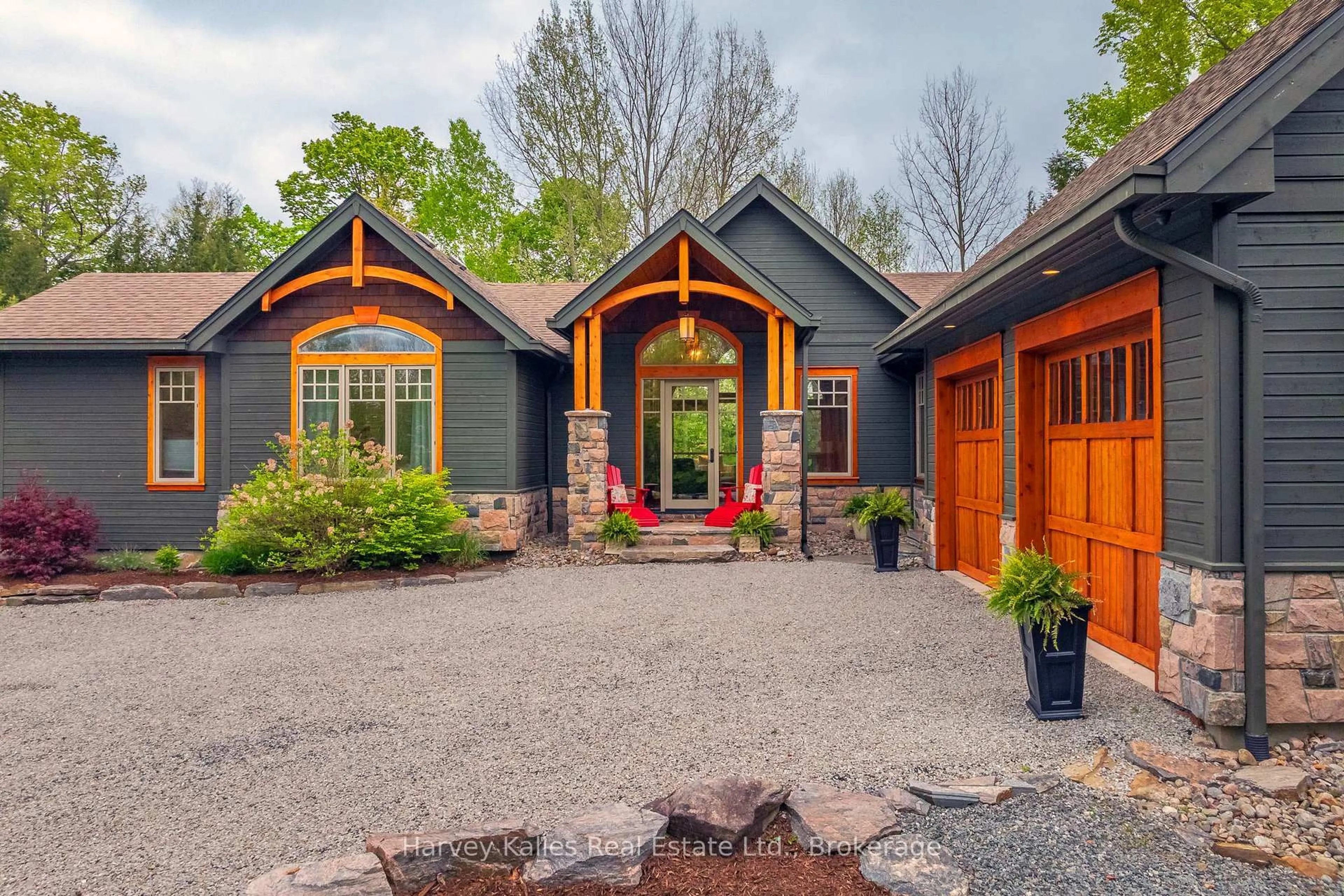 Home with brick exterior material, street for 63 Clubhouse Dr, Huntsville Ontario P1H 1B1