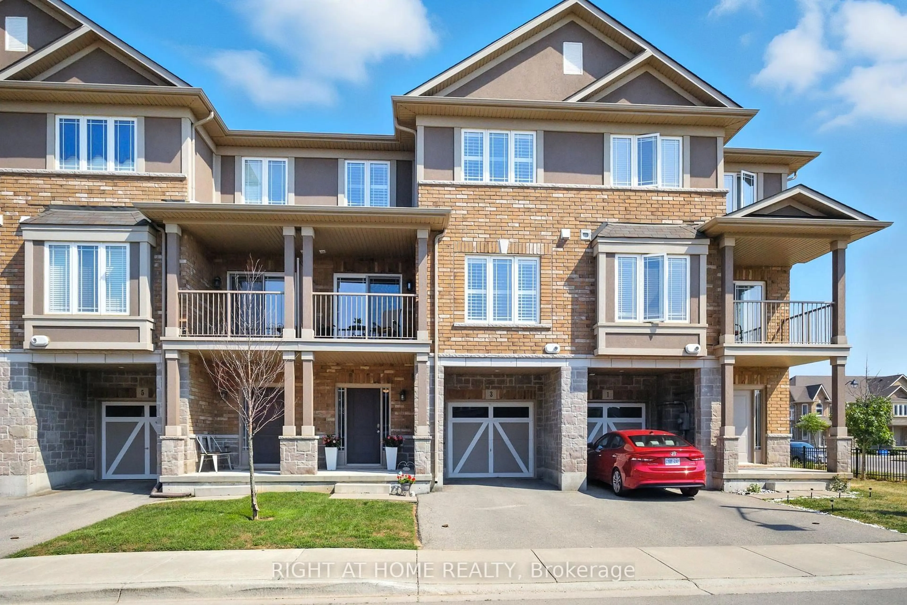 Home with brick exterior material, street for 3 Bloom Cres, Hamilton Ontario L0R 1P0